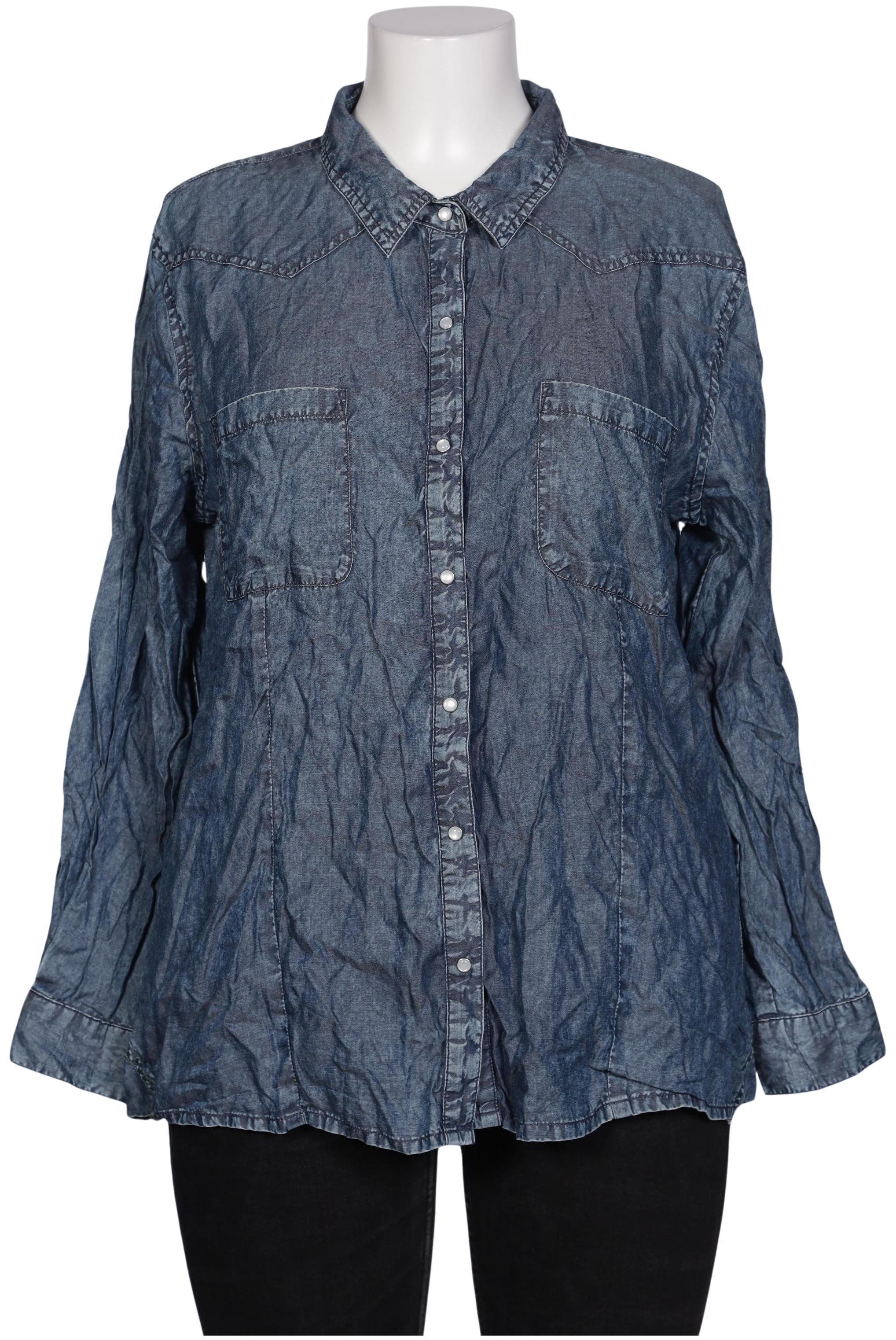 

Deerberg Damen Bluse, marineblau, Gr. 48