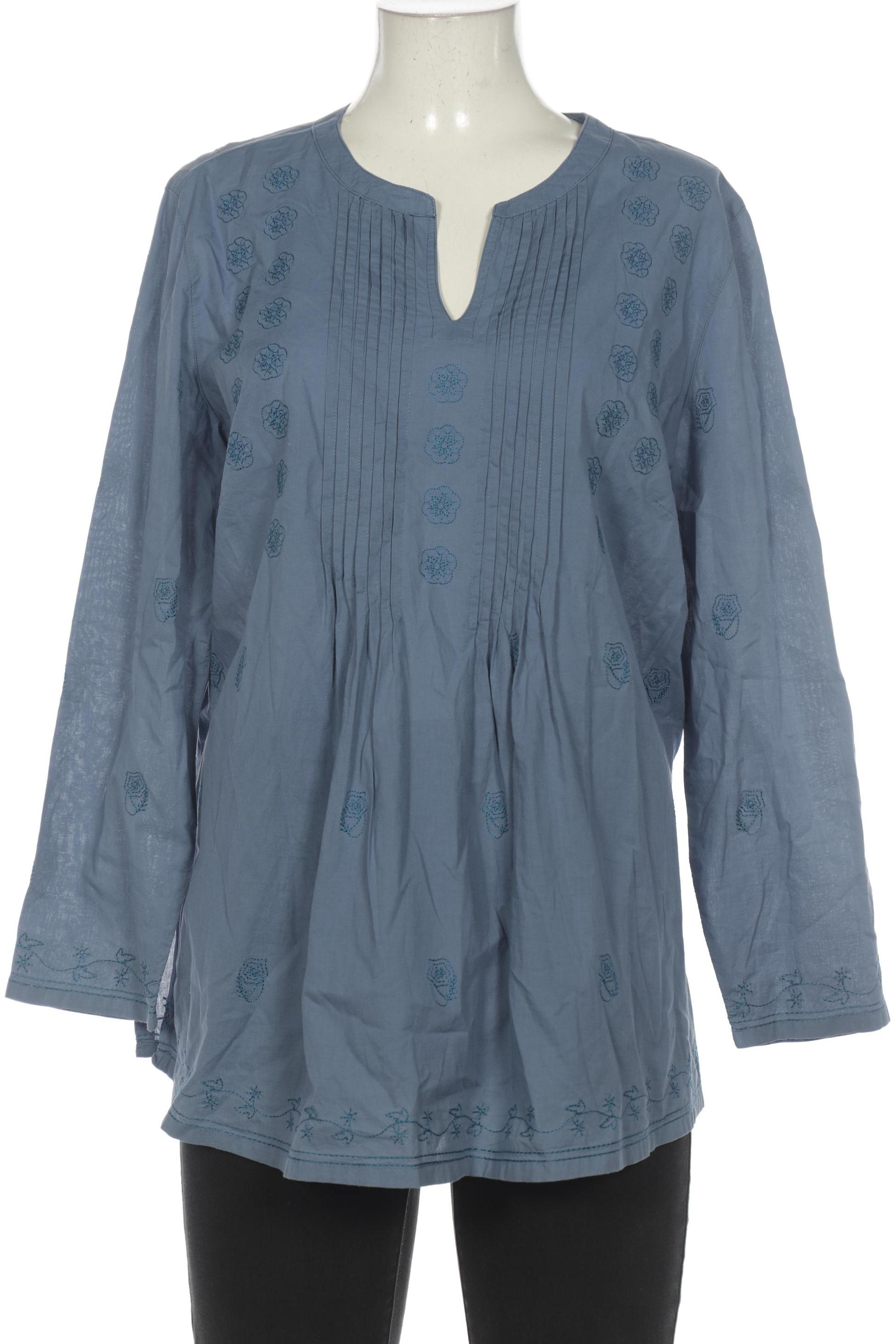 

Deerberg Damen Bluse, blau, Gr. 42