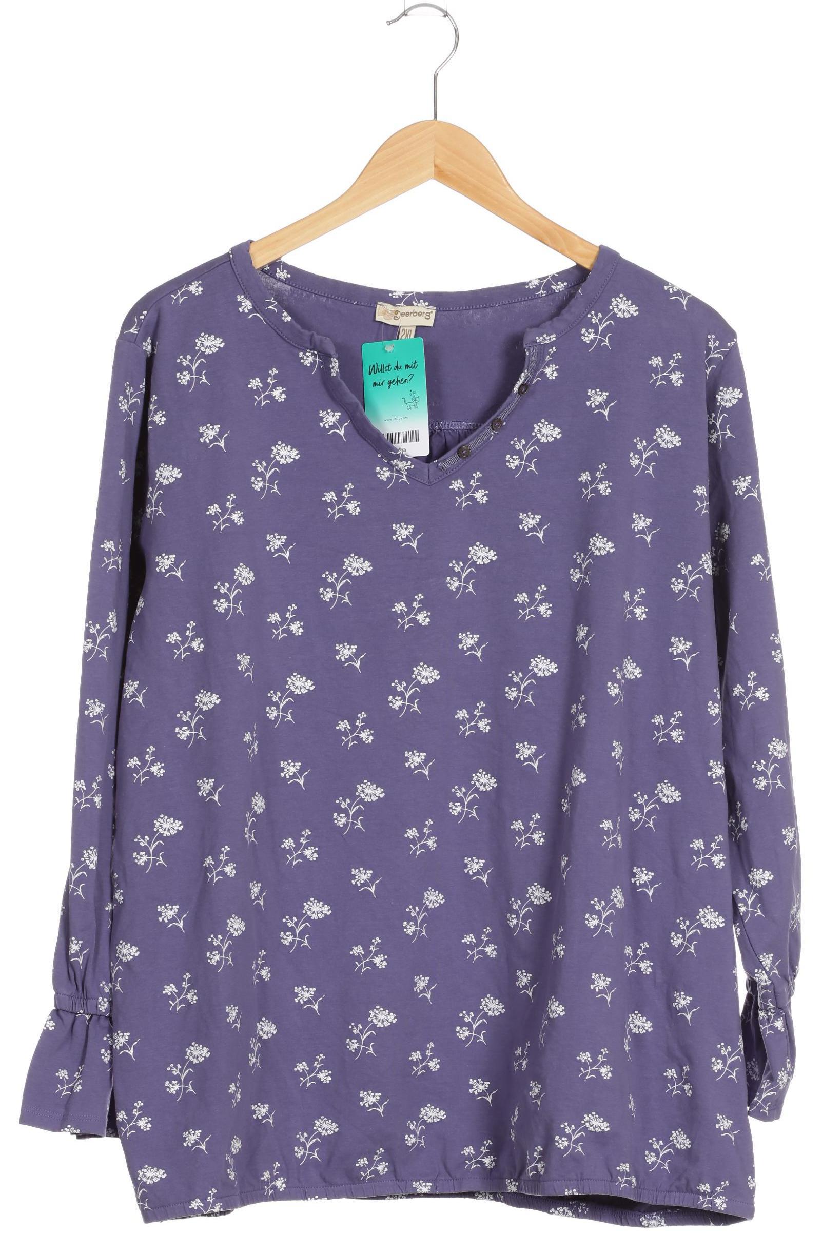 

Deerberg Damen Bluse, blau, Gr.