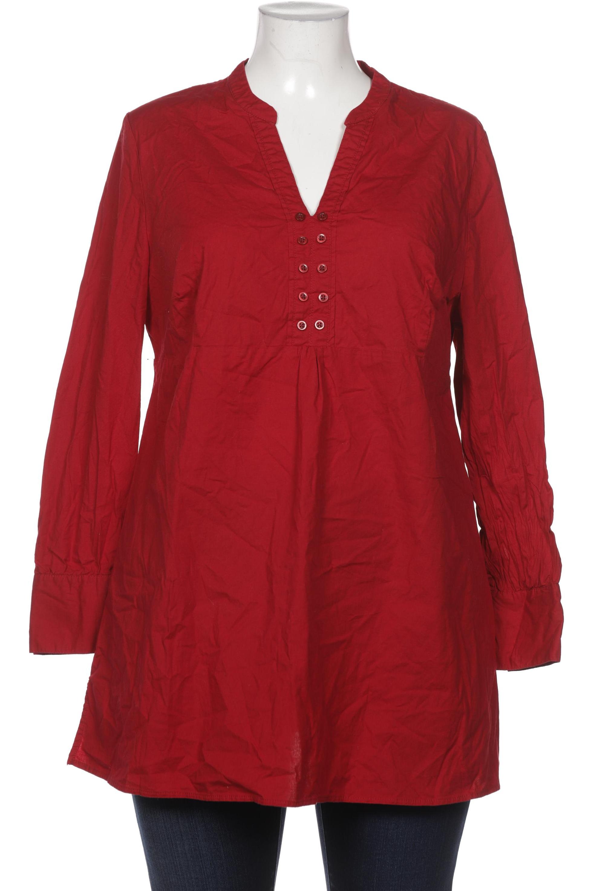 

Deerberg Damen Bluse, rot, Gr. 48