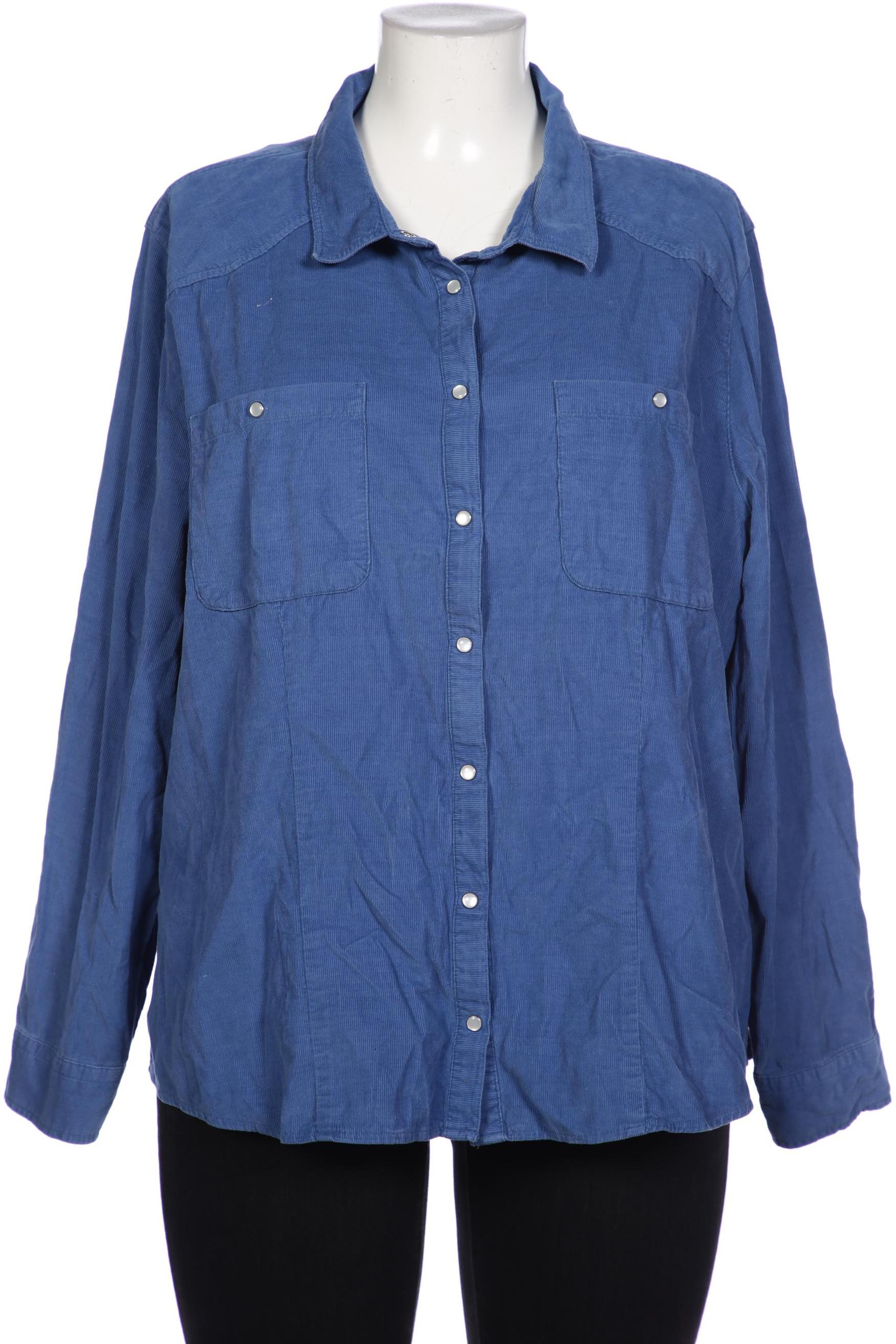 

Deerberg Damen Bluse, blau, Gr. 46