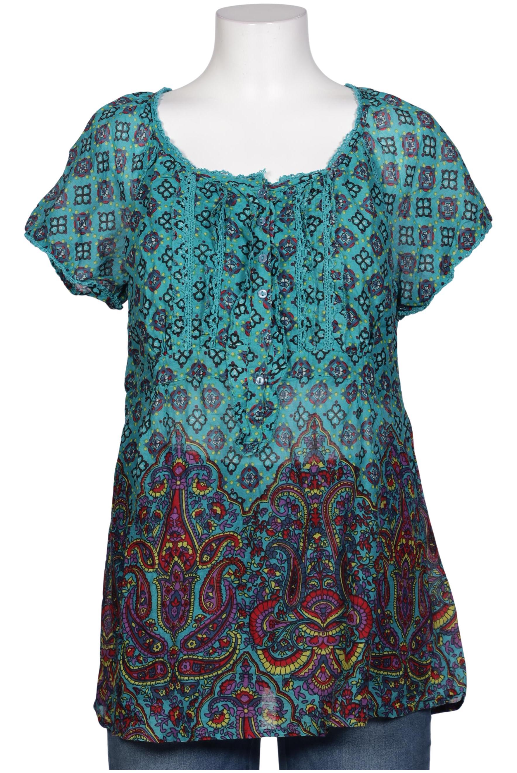 

Deerberg Damen Bluse, türkis, Gr. 42