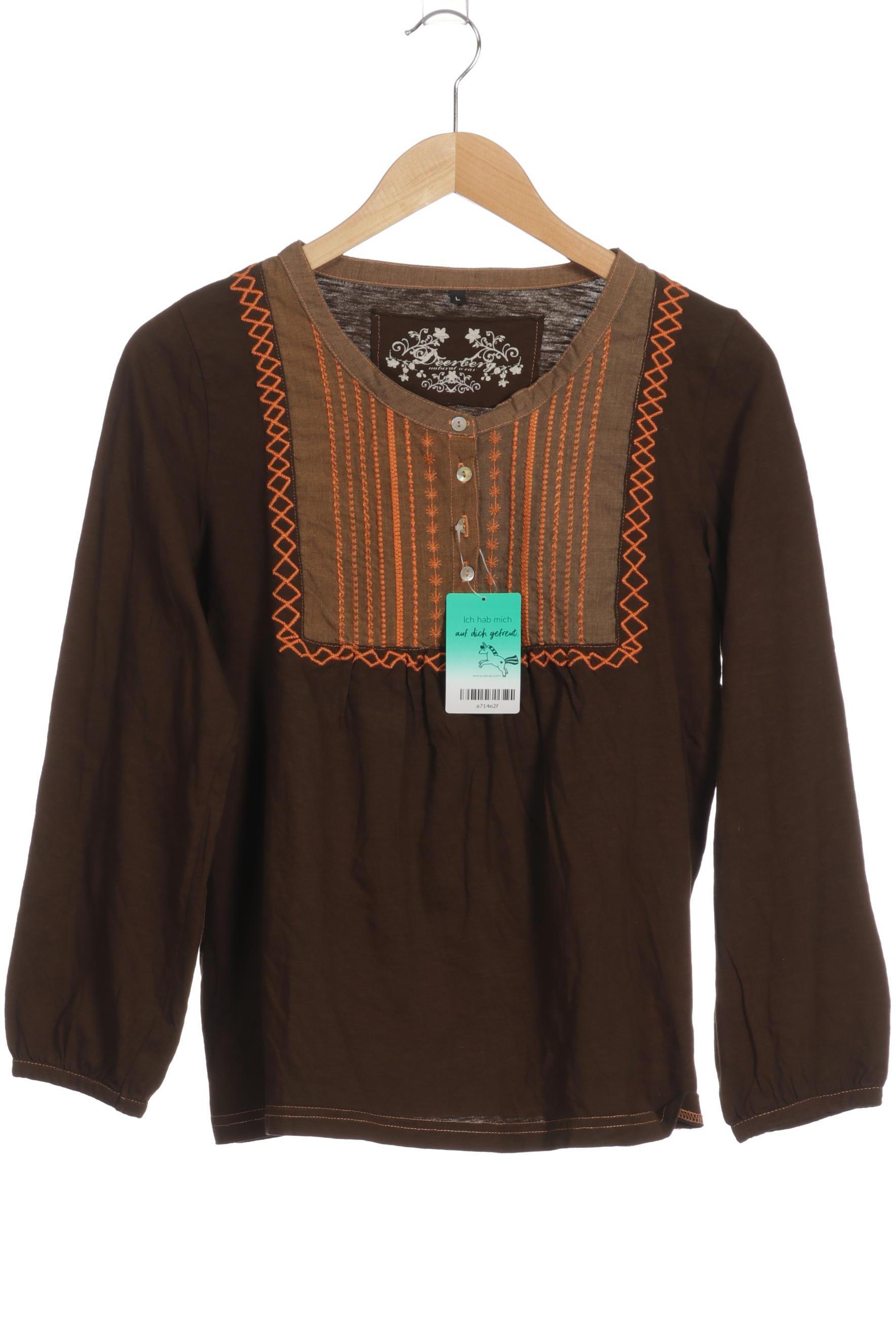 

Deerberg Damen Bluse, braun, Gr.