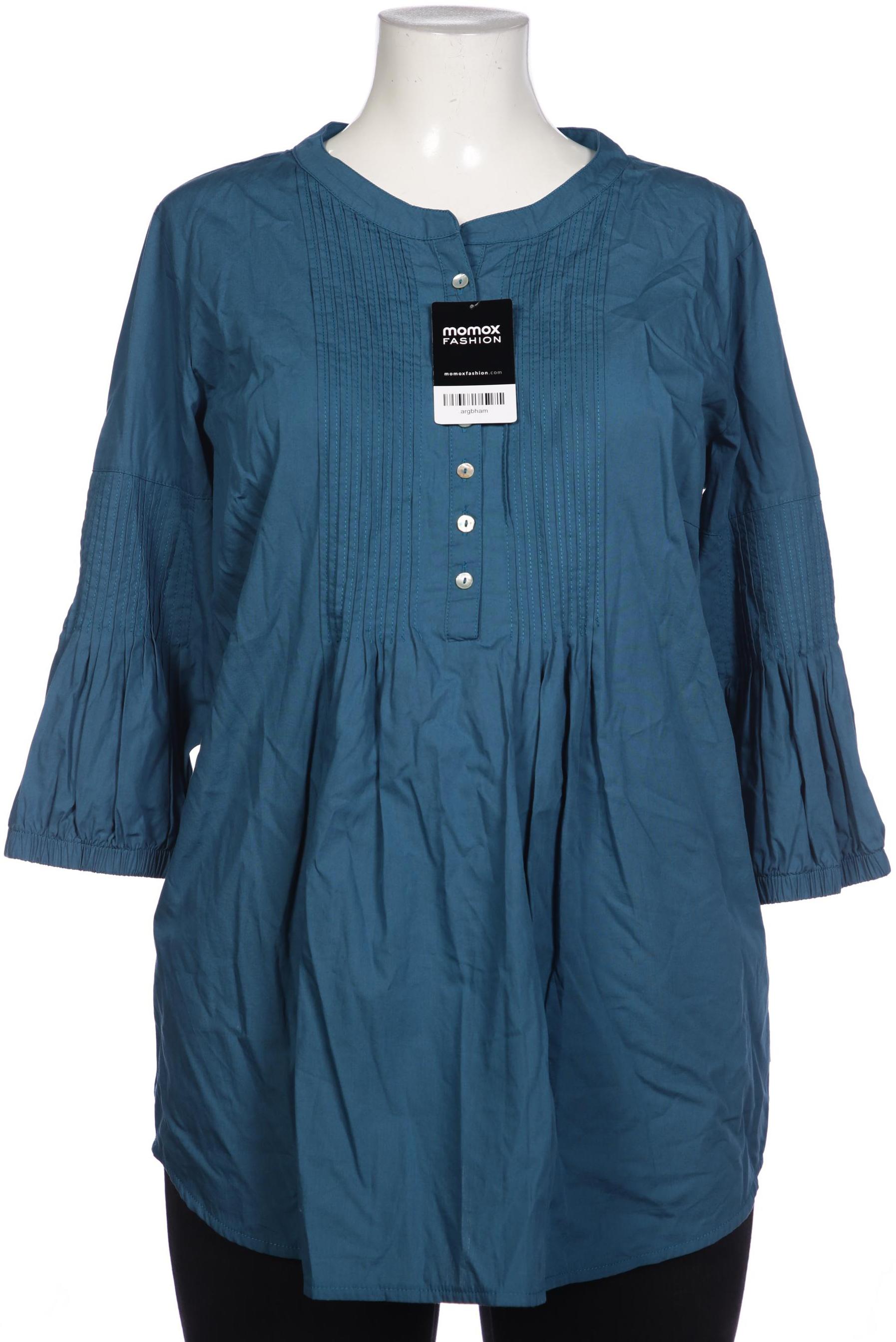 

Deerberg Damen Bluse, blau, Gr. 46