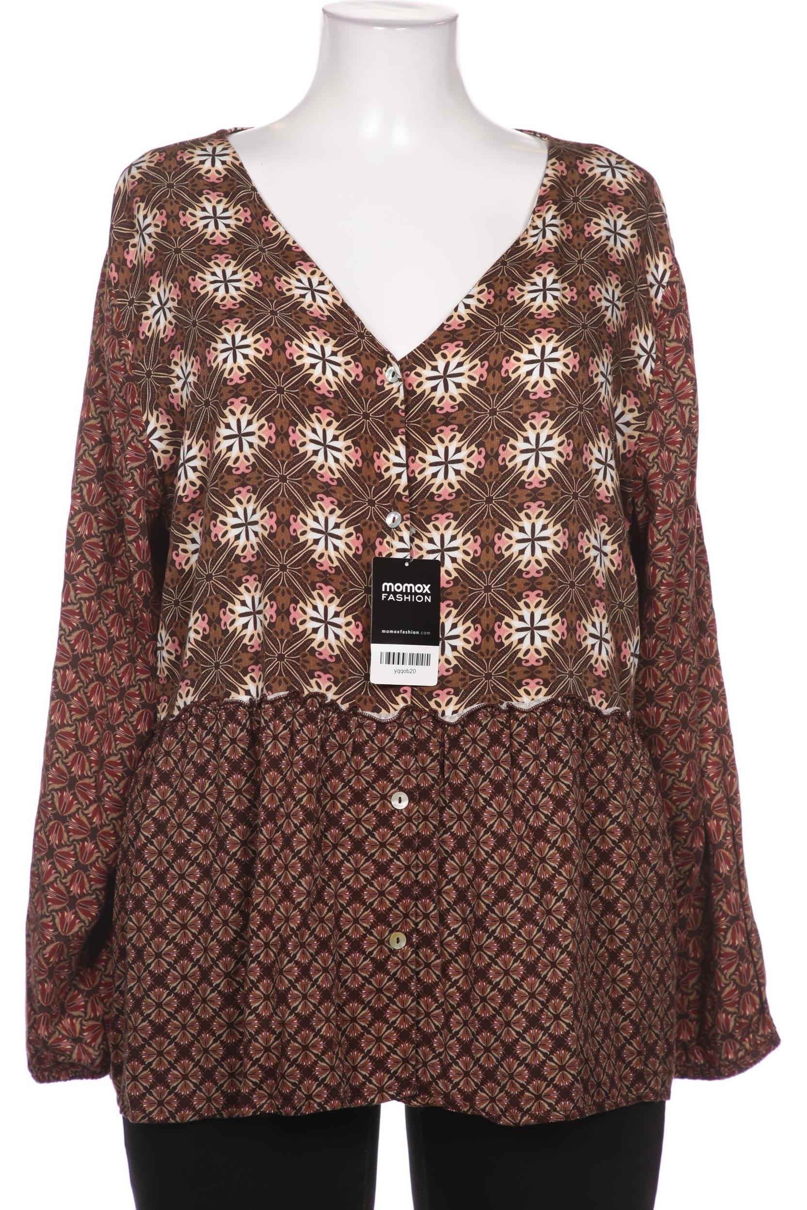

Deerberg Damen Bluse, braun, Gr. 52