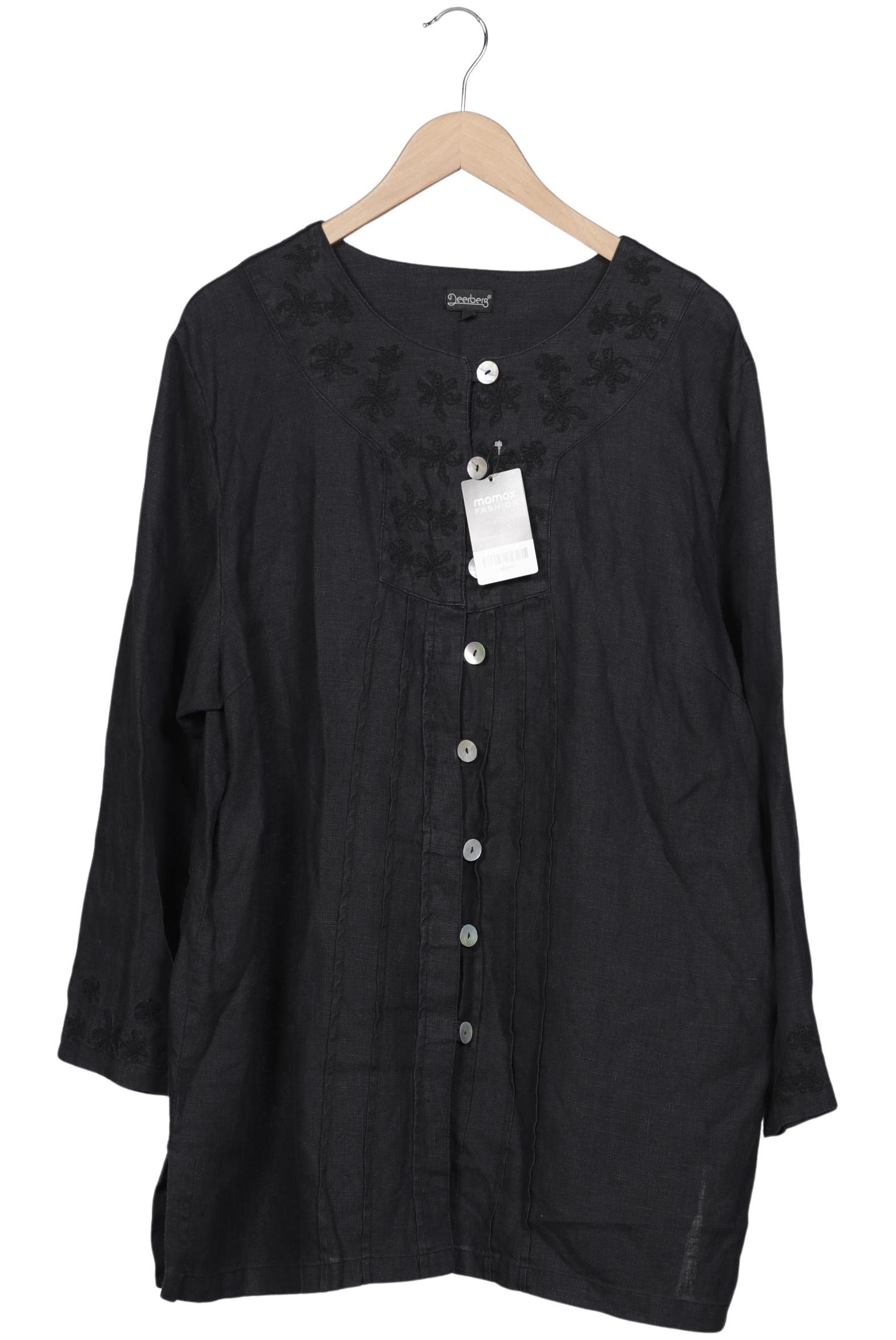 

Deerberg Damen Bluse, schwarz, Gr. 46