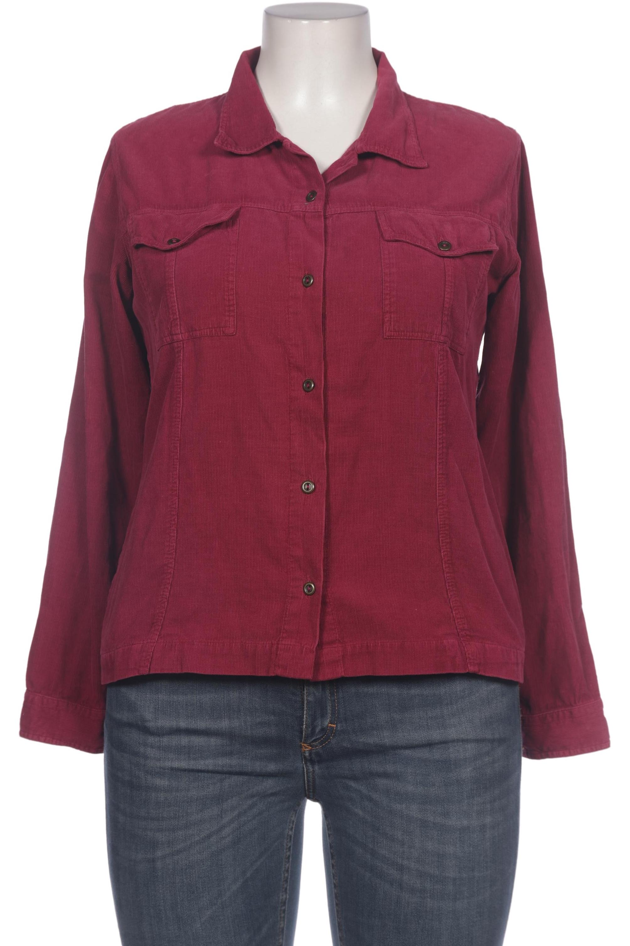 

Deerberg Damen Bluse, bordeaux, Gr. 42