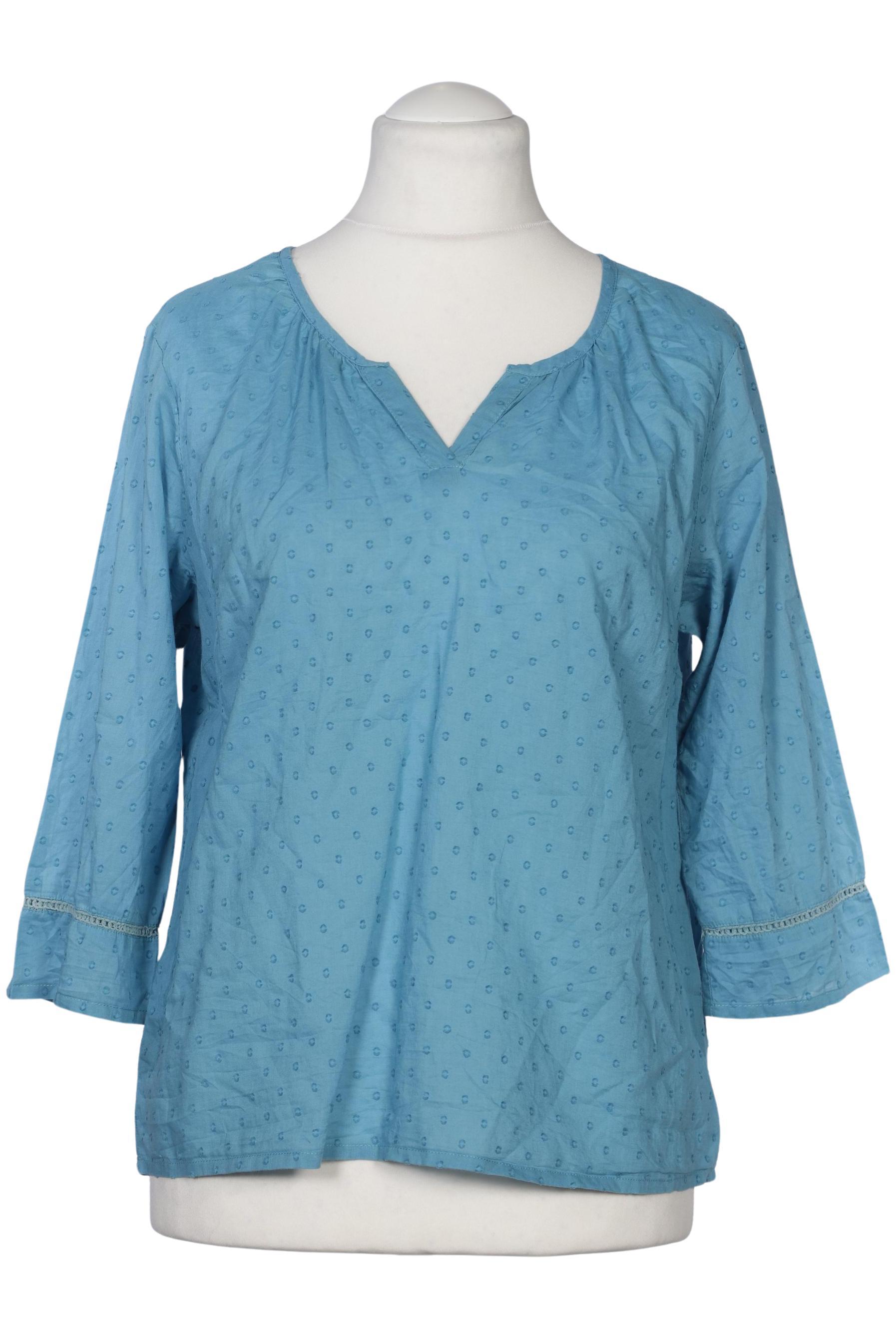 

Deerberg Damen Bluse, hellblau, Gr. 42