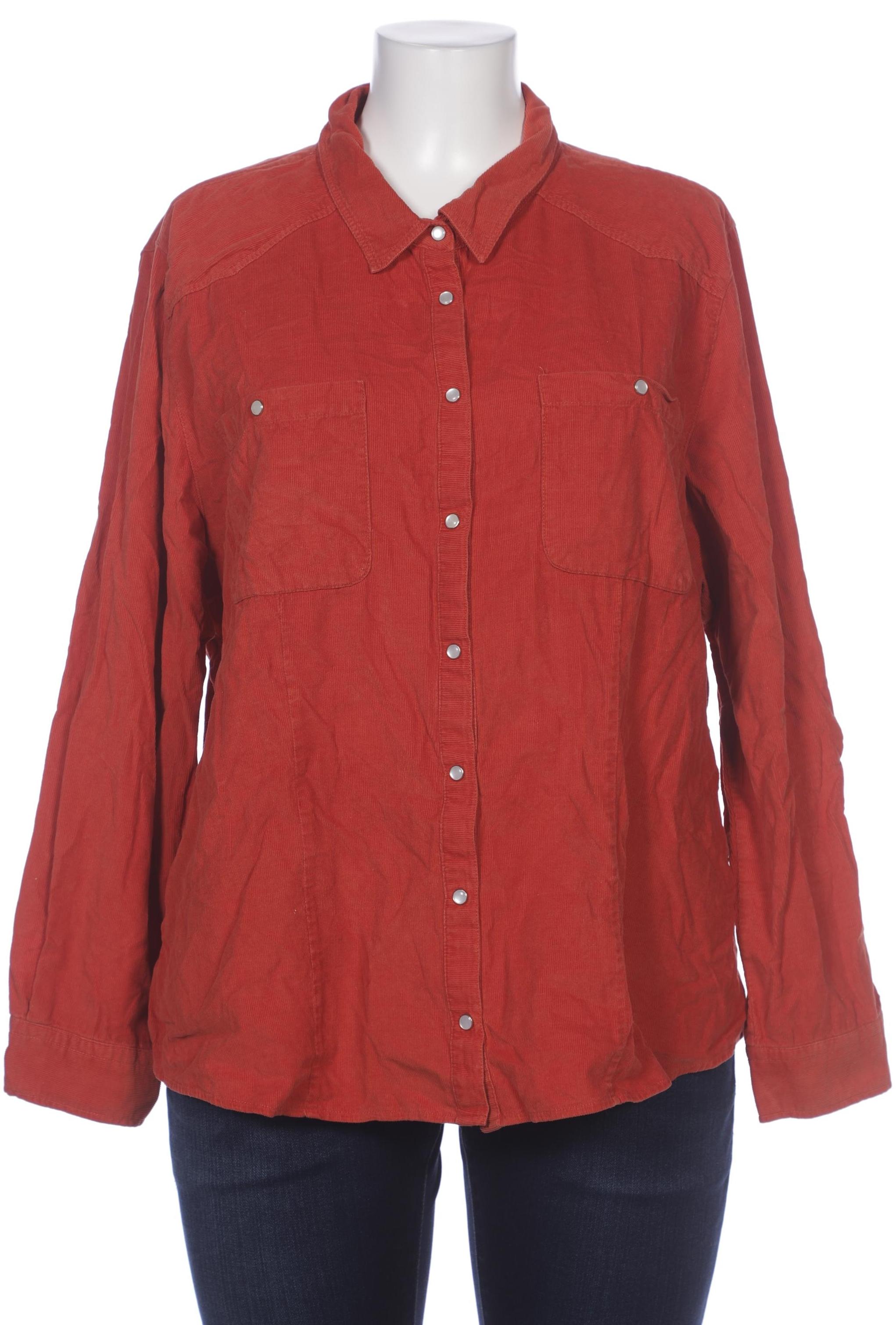 

Deerberg Damen Bluse, bordeaux, Gr. 46