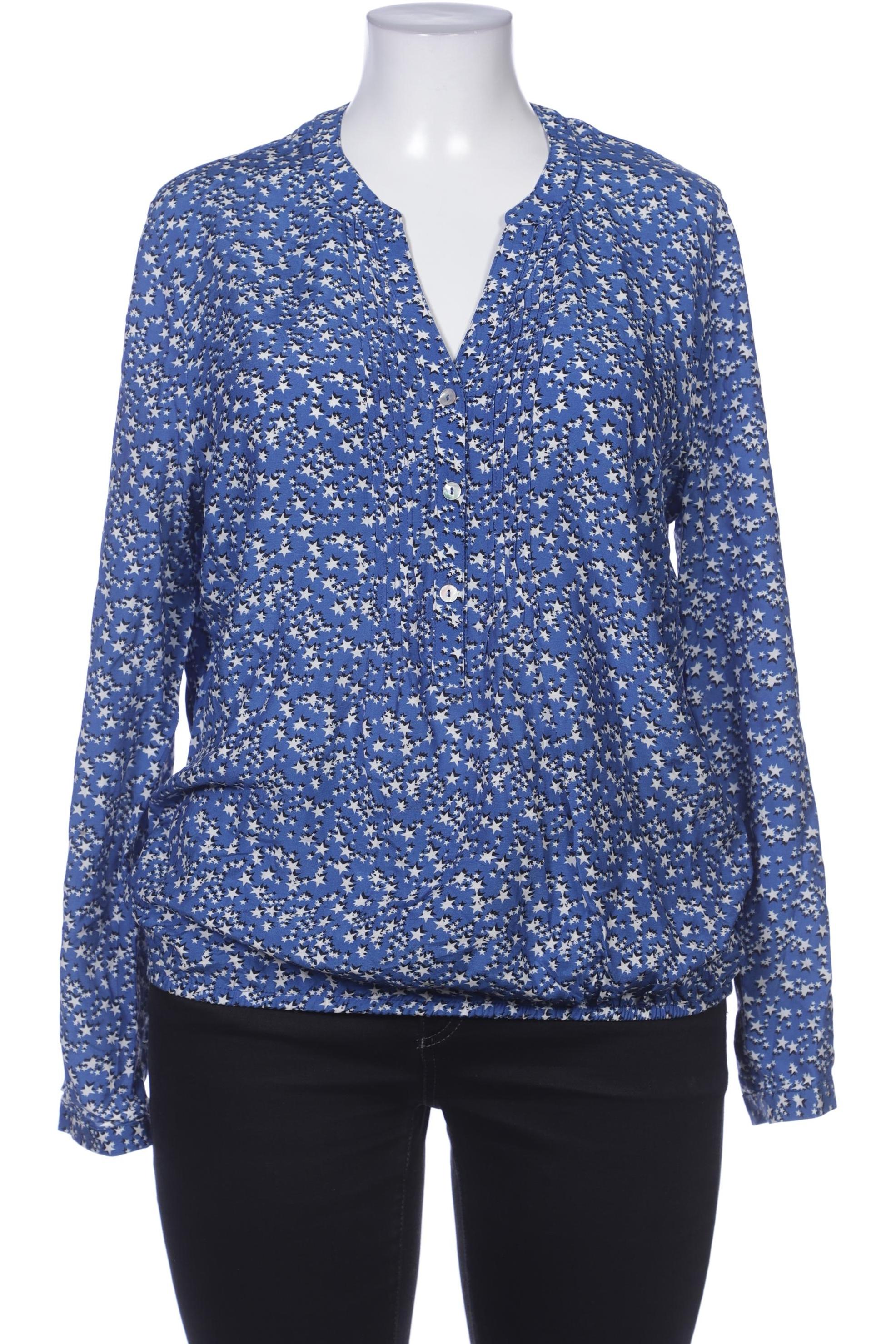 

Deerberg Damen Bluse, blau, Gr. 42