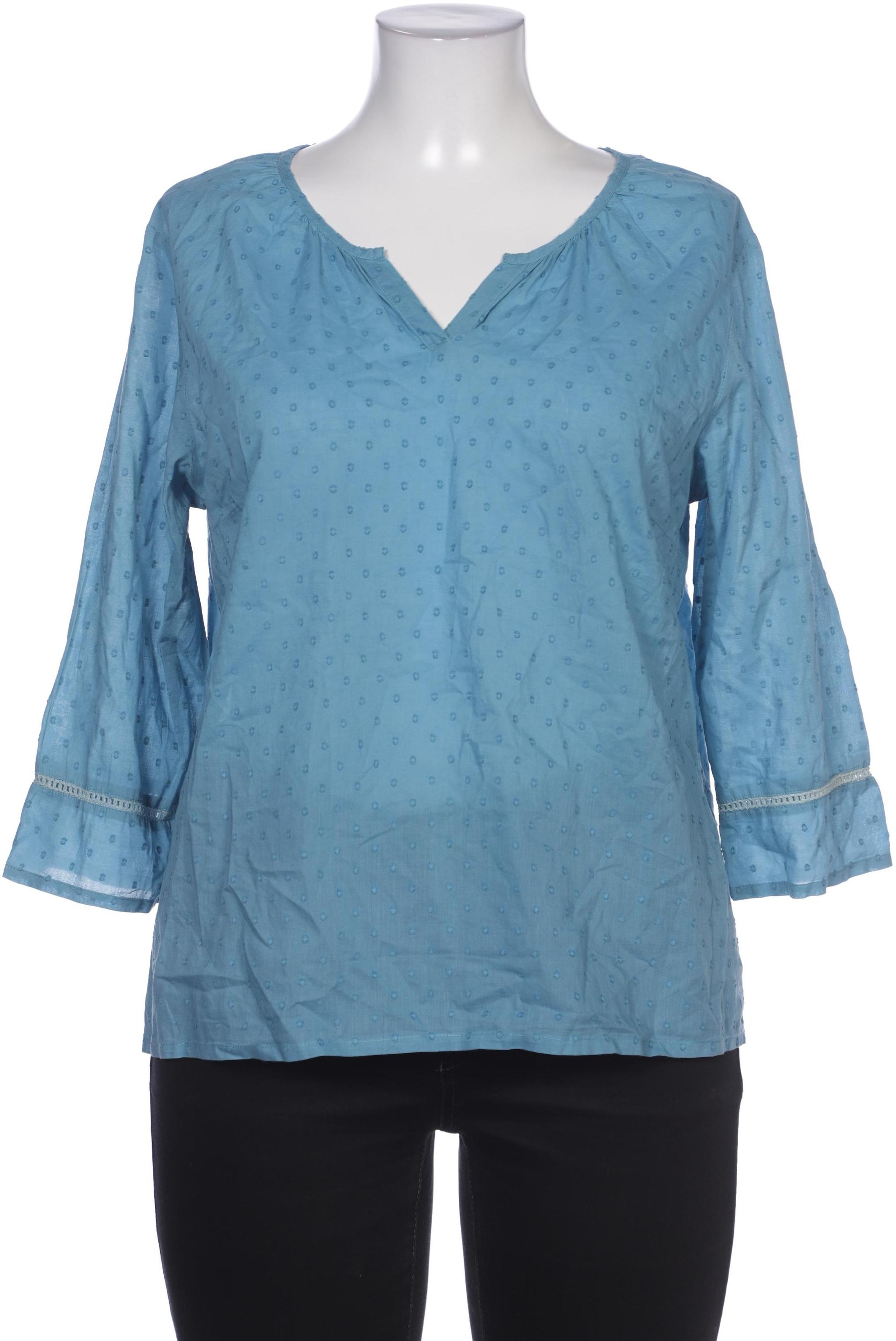 

Deerberg Damen Bluse, blau, Gr. 44