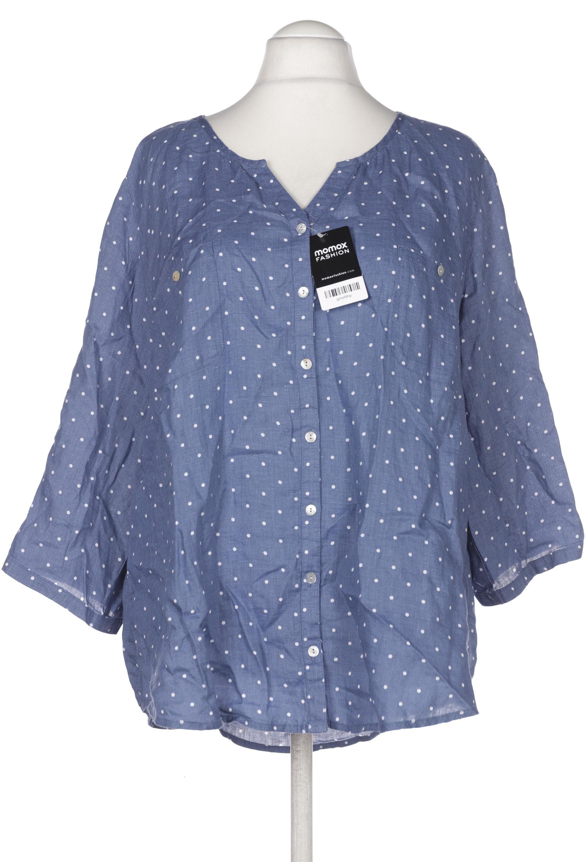 

Deerberg Damen Bluse, blau, Gr. 56