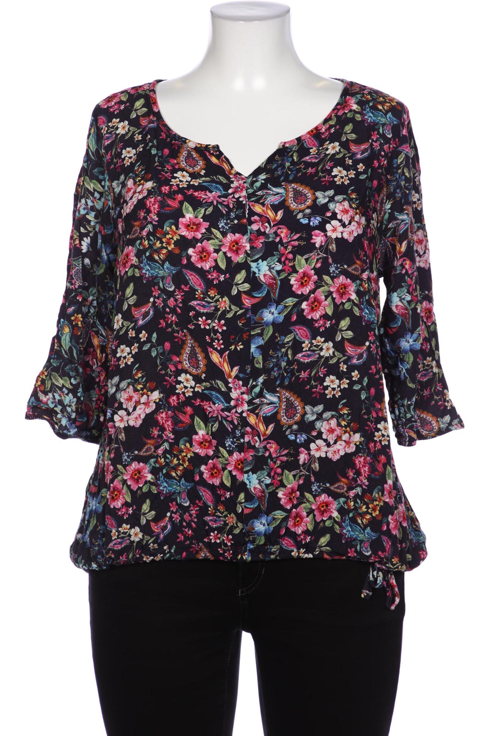 

Deerberg Damen Bluse, marineblau, Gr. 46