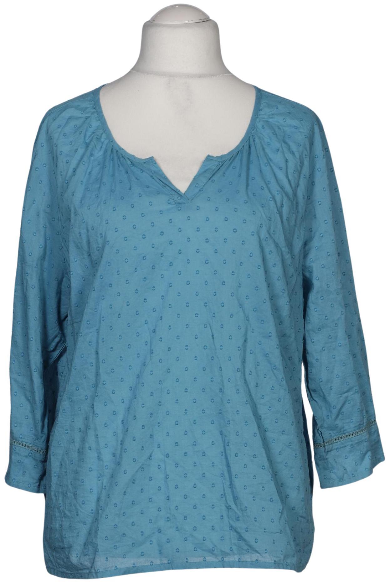 

Deerberg Damen Bluse, hellblau, Gr. 50
