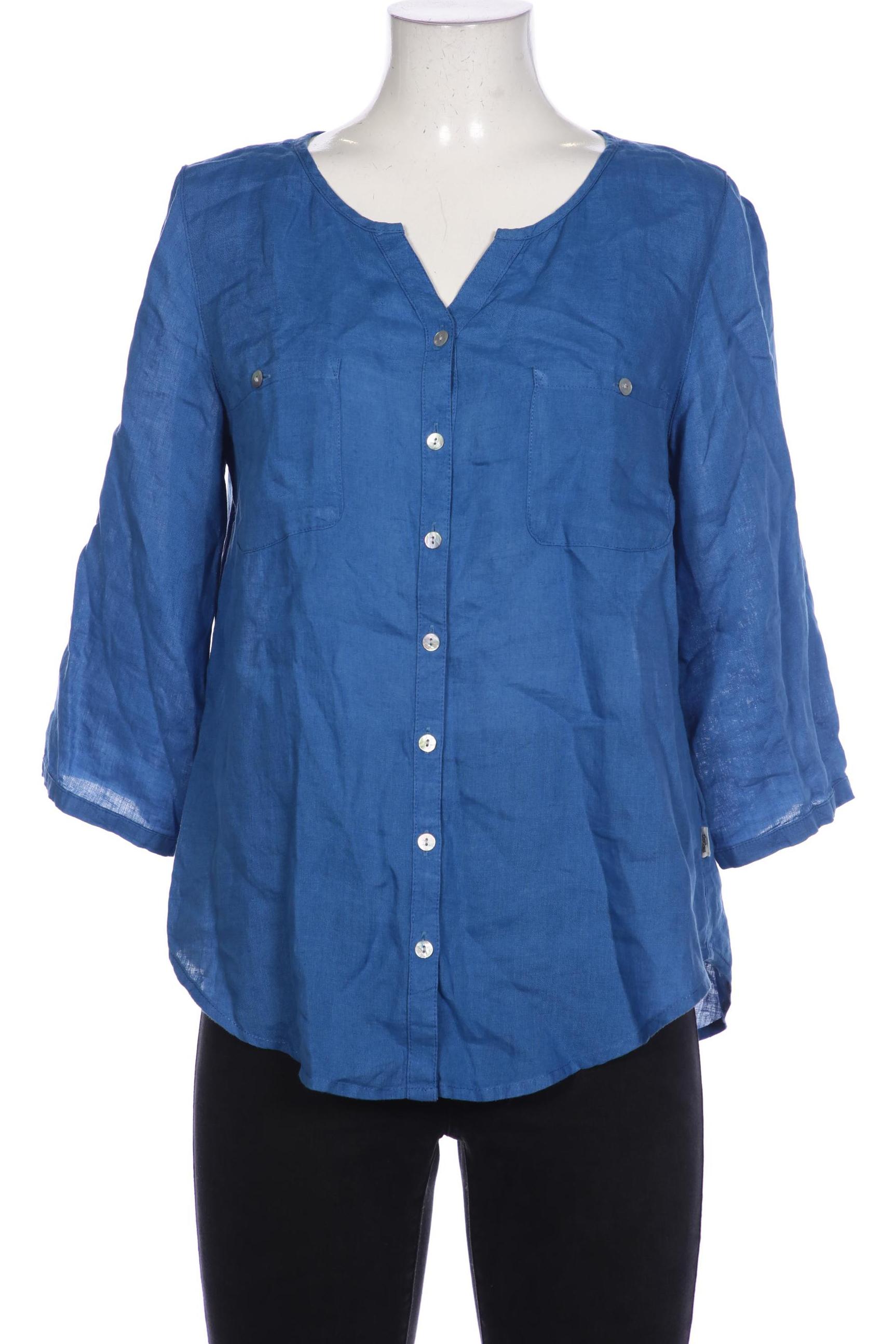 

Deerberg Damen Bluse, blau, Gr. 38
