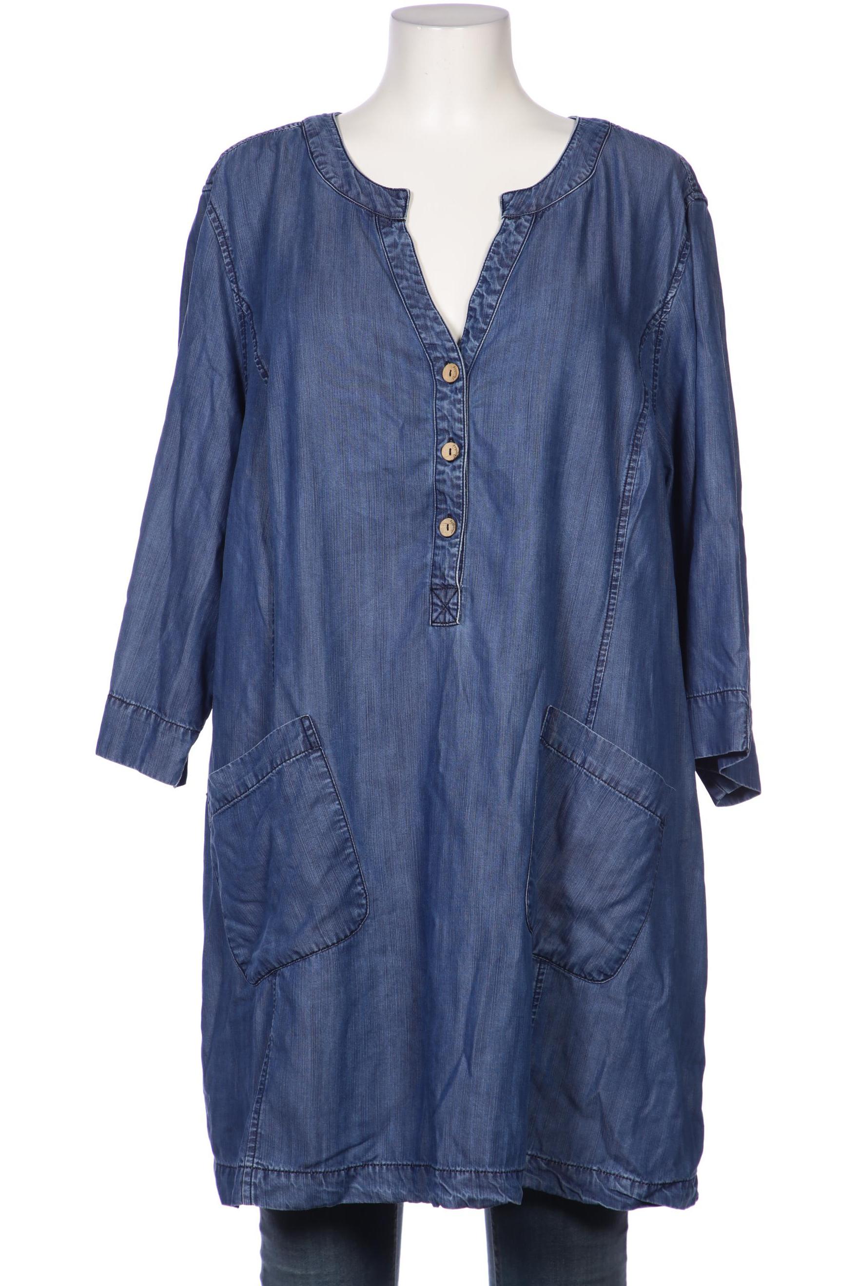 

Deerberg Damen Bluse, blau, Gr. 48
