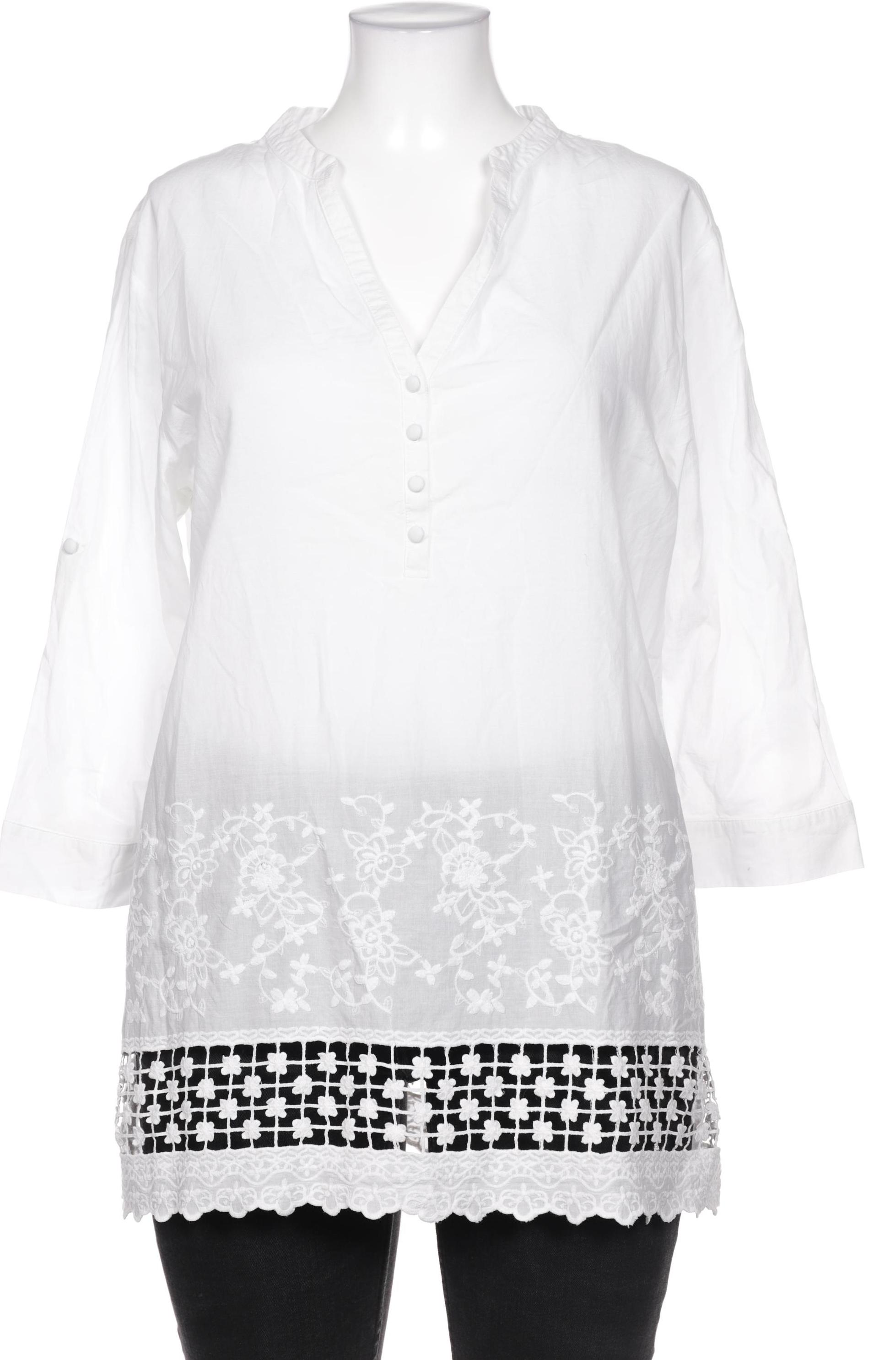 

Deerberg Damen Bluse, weiß, Gr. 44