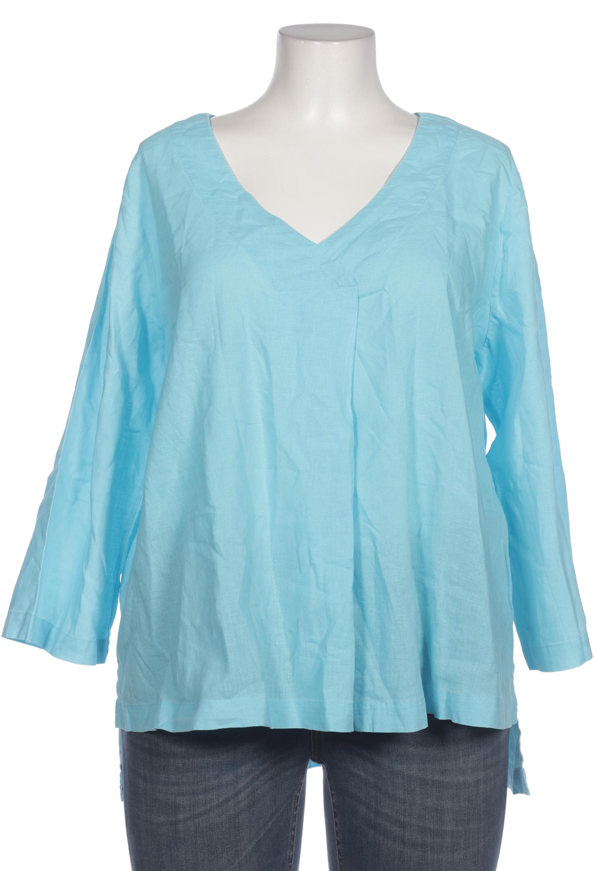 

Deerberg Damen Bluse, hellblau, Gr. 44