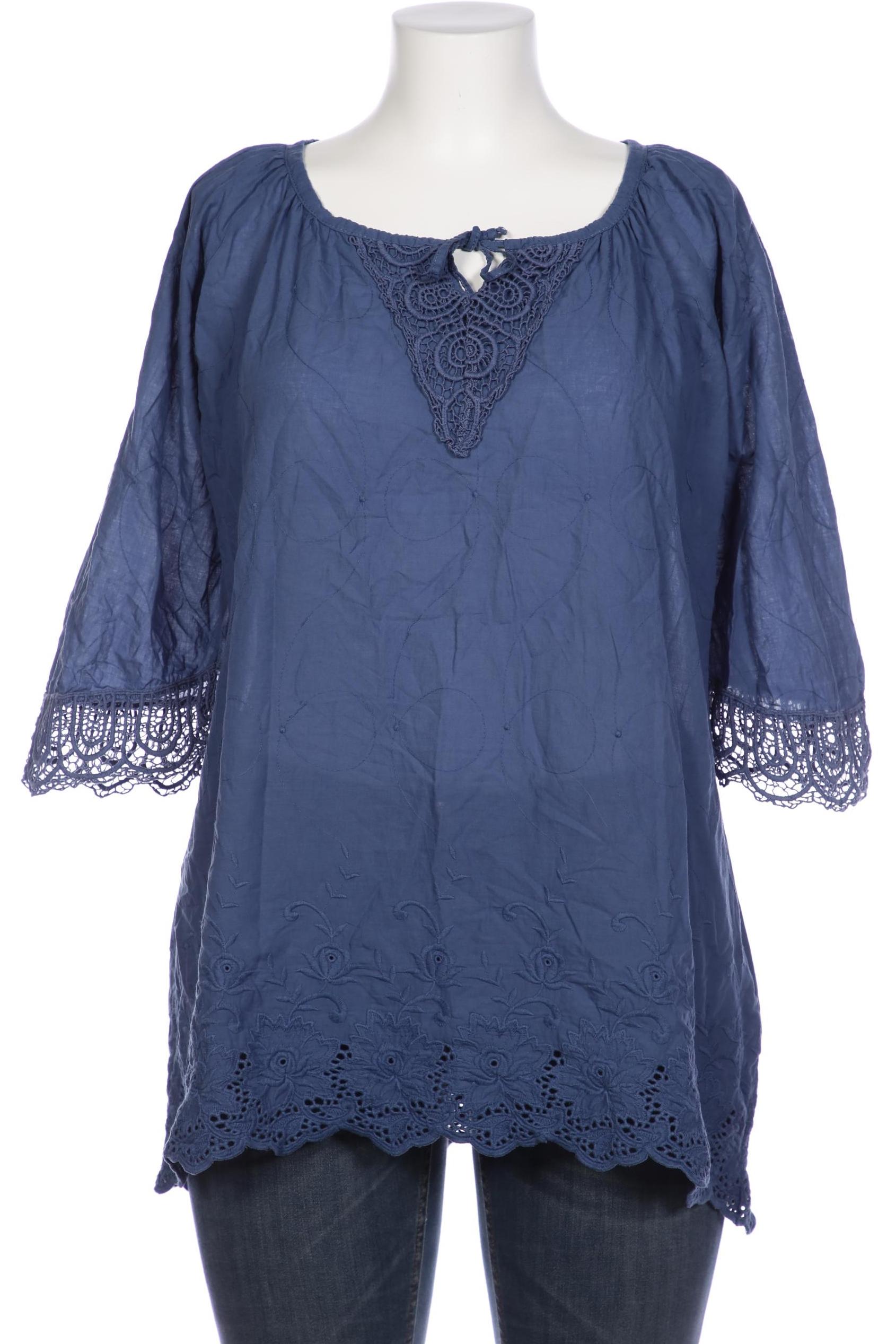 

Deerberg Damen Bluse, blau, Gr. 42