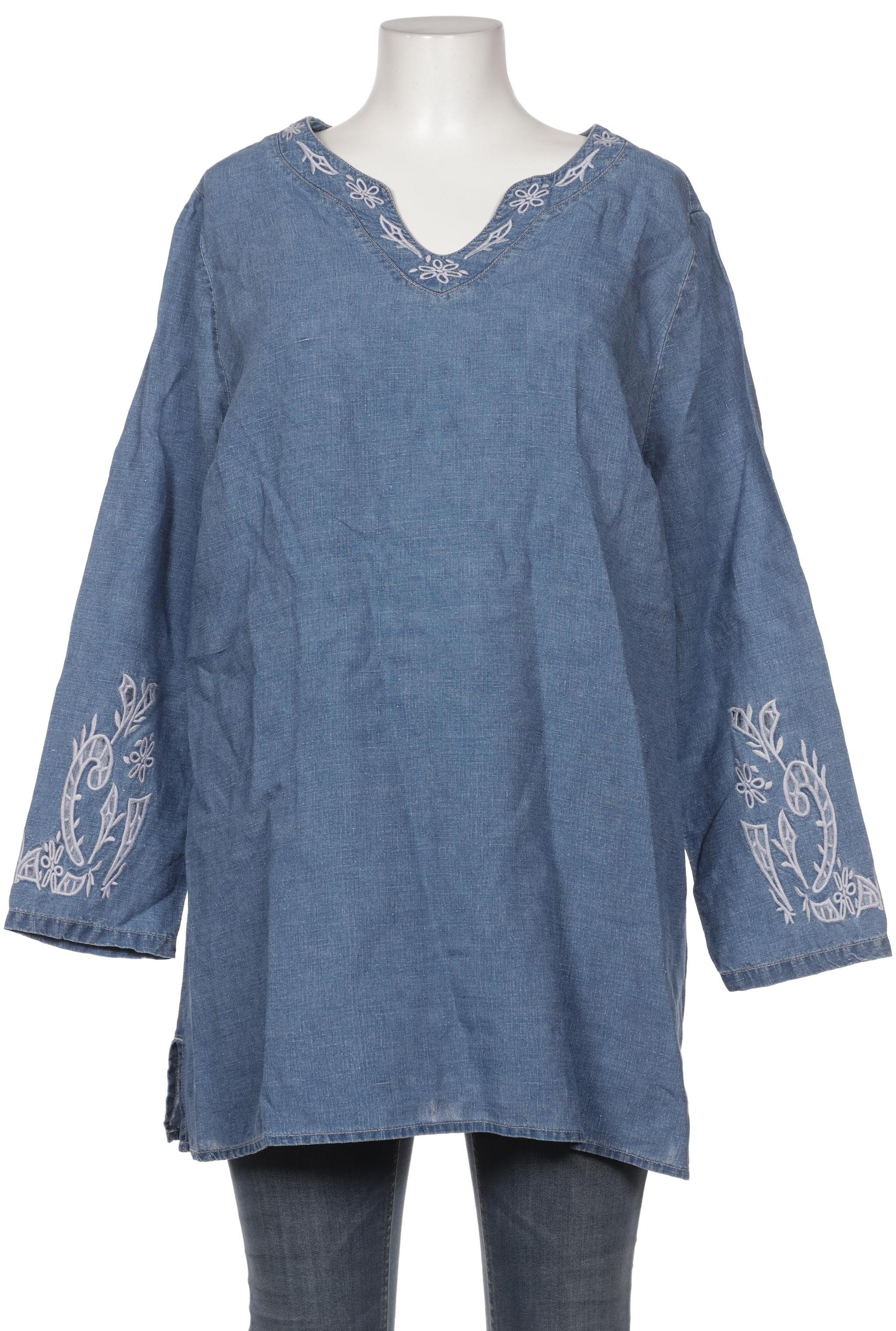 

Deerberg Damen Bluse, blau, Gr. 44