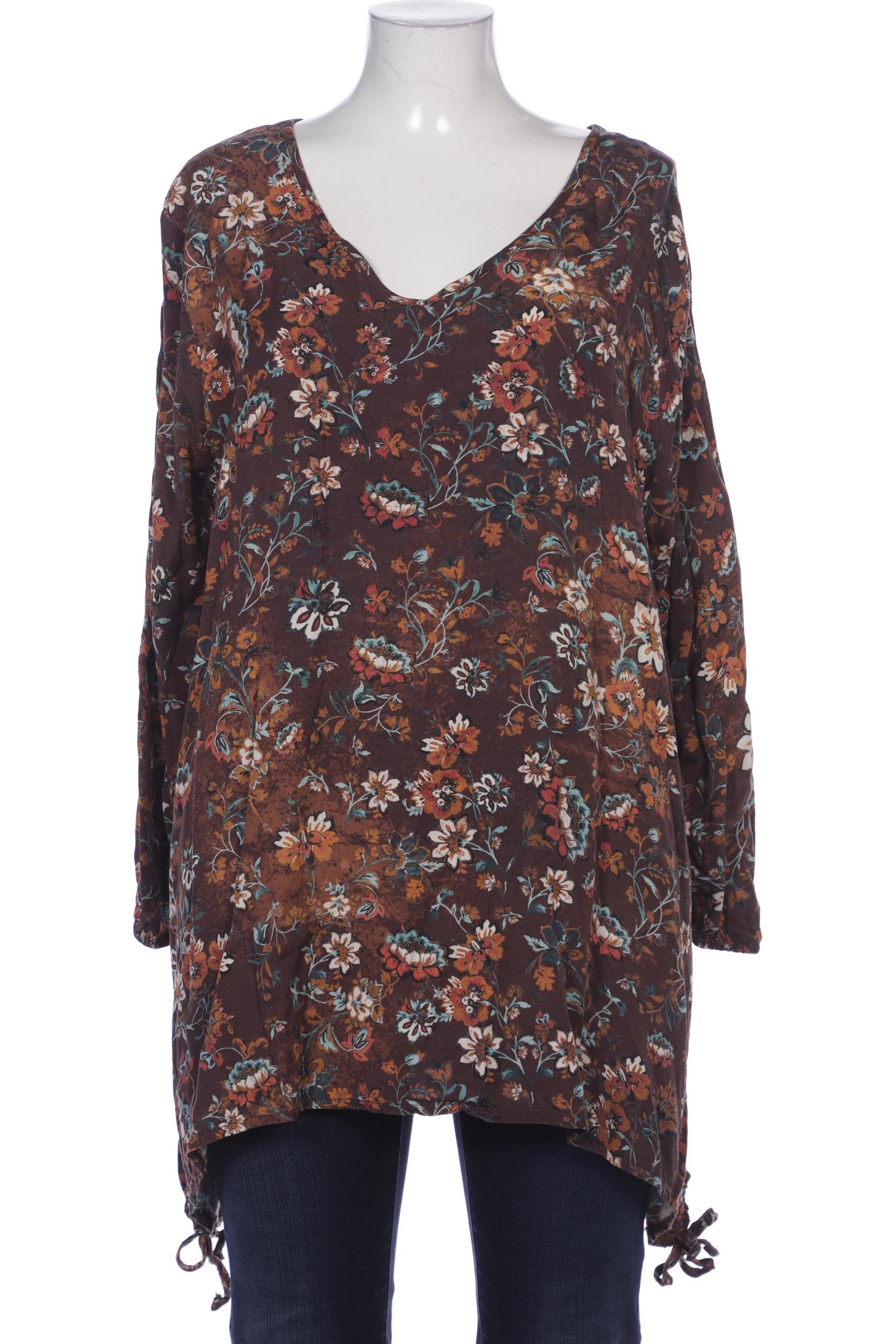 

Deerberg Damen Bluse, braun, Gr. 46