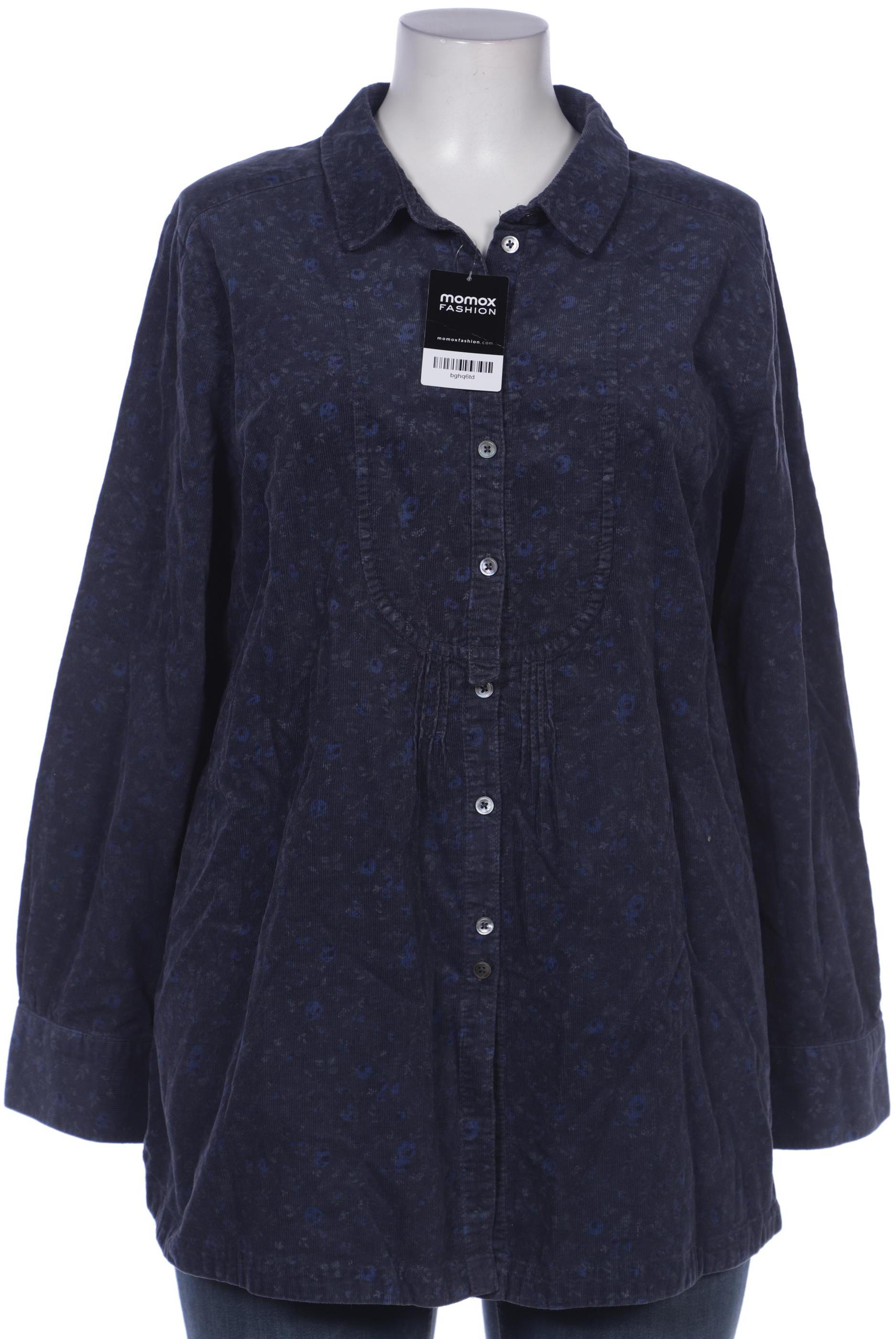 

Deerberg Damen Bluse, marineblau, Gr. 46