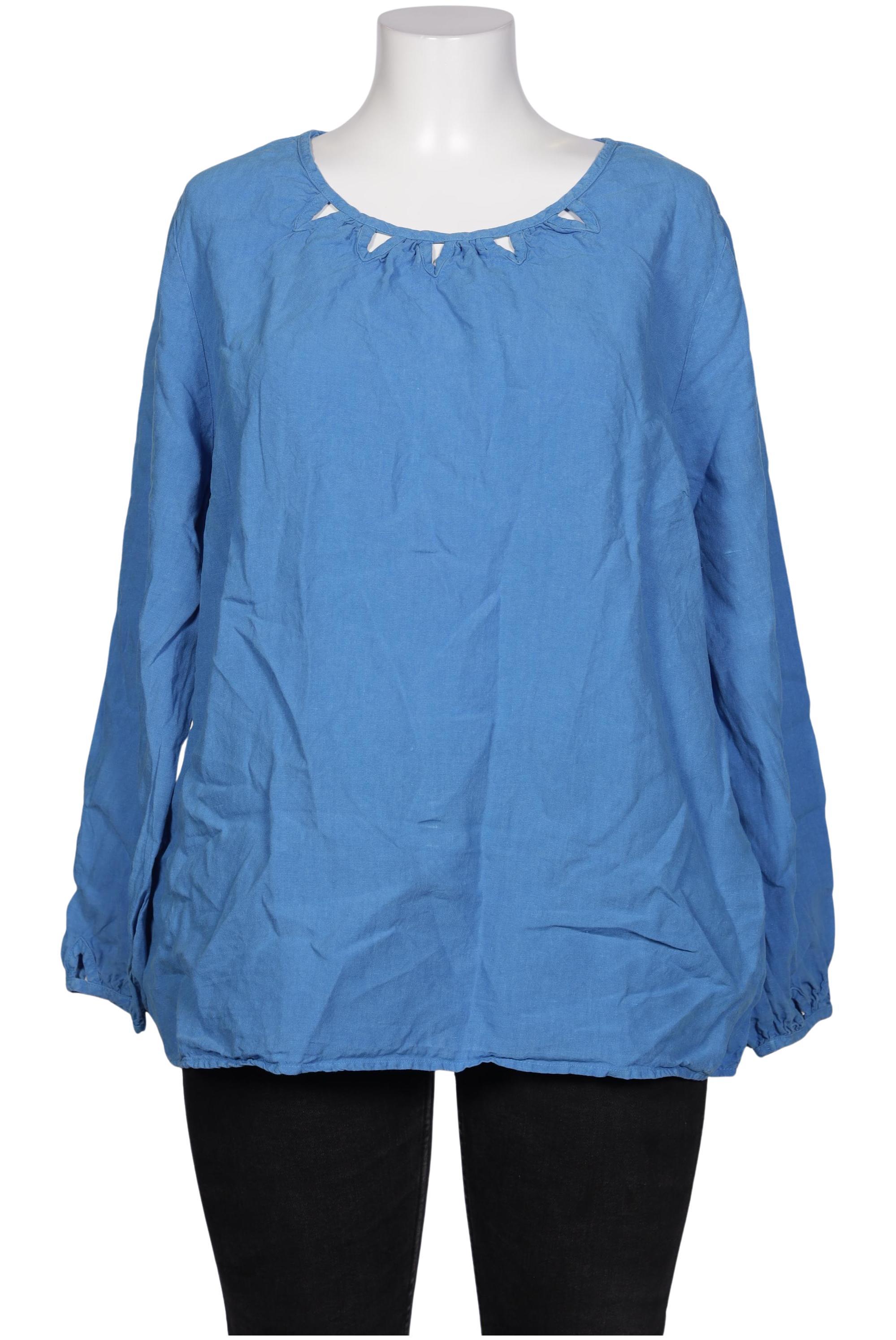 

Deerberg Damen Bluse, blau, Gr. 46
