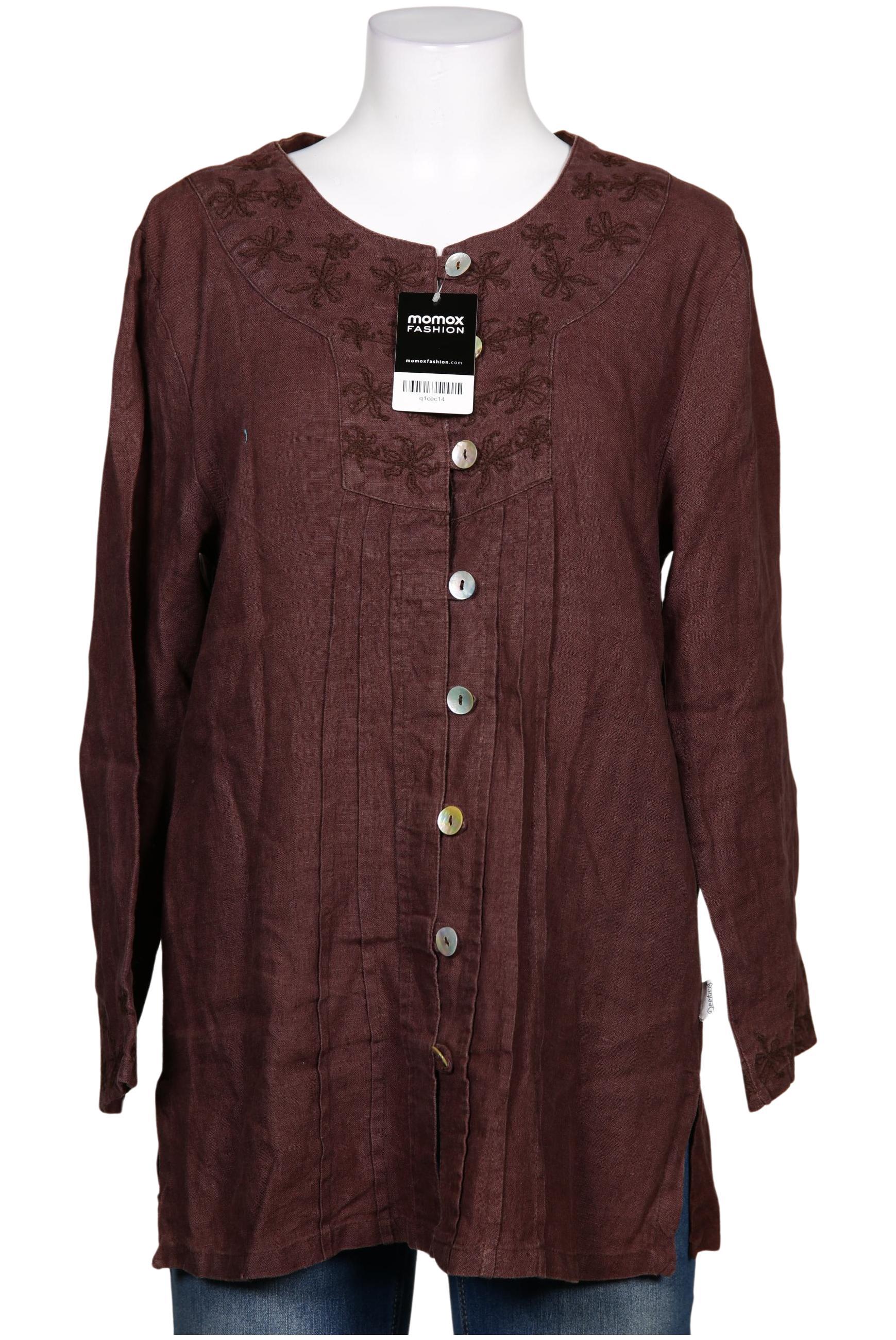 

Deerberg Damen Bluse, braun, Gr. 38