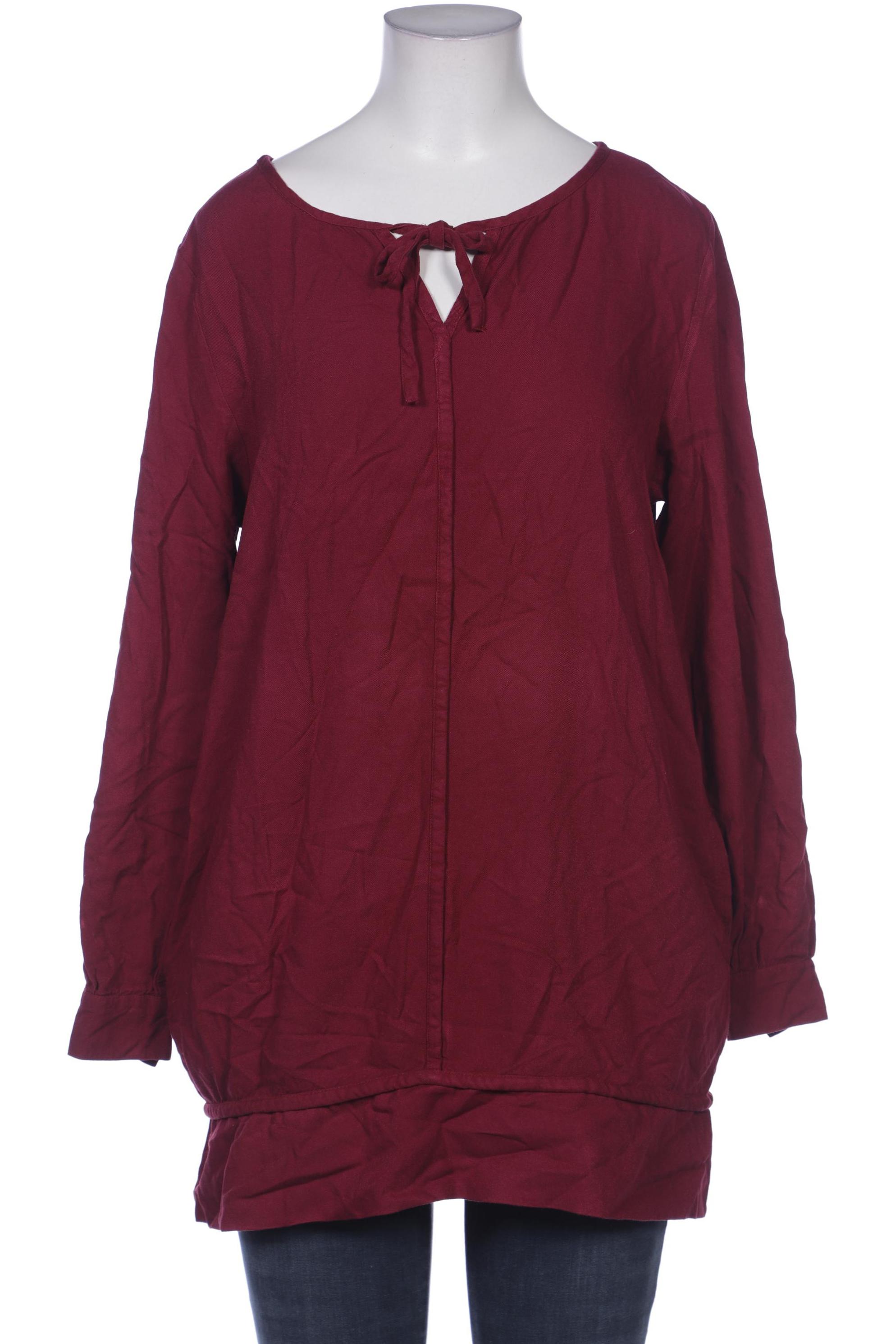 

Deerberg Damen Bluse, bordeaux, Gr. 36