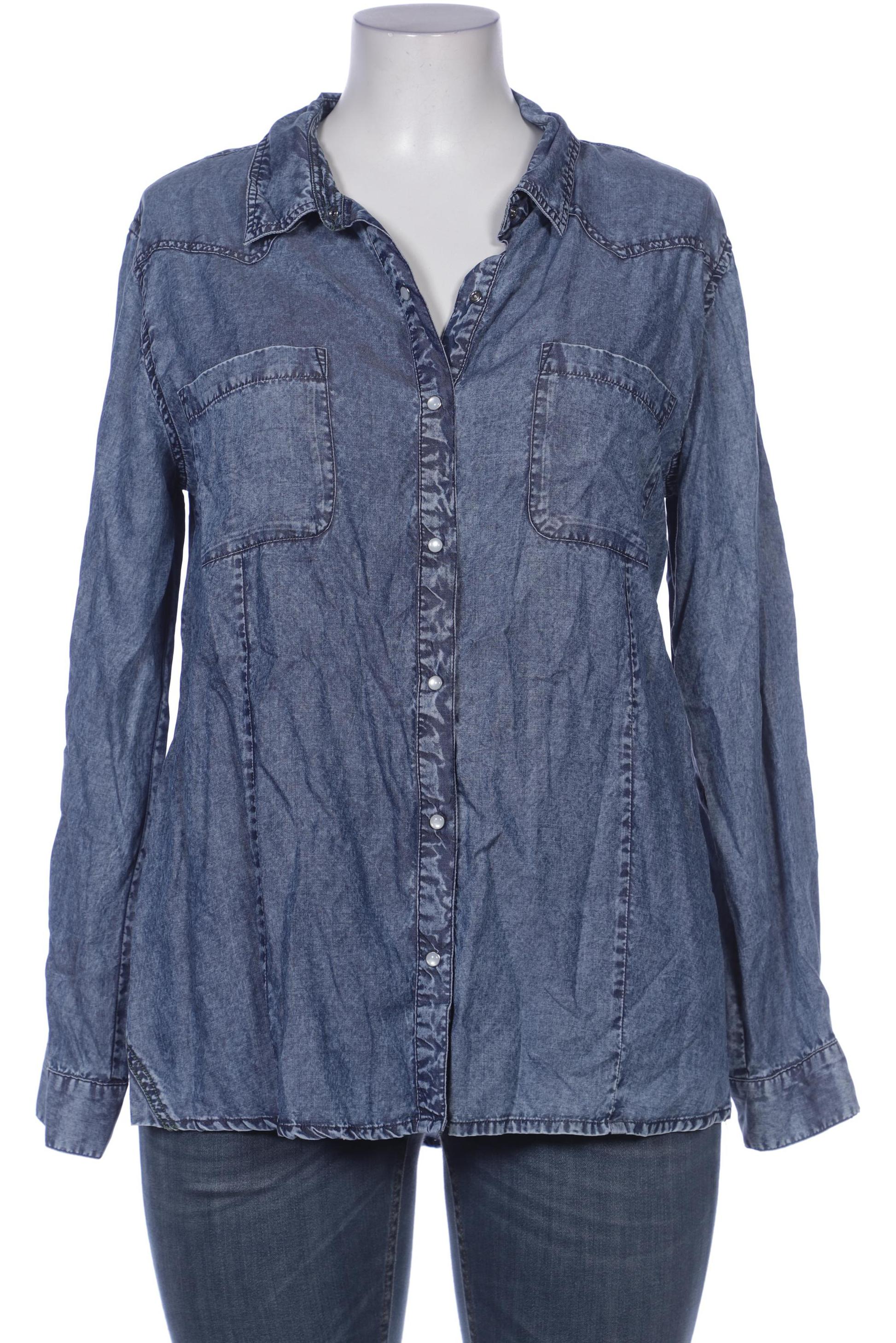 

Deerberg Damen Bluse, blau, Gr. 44