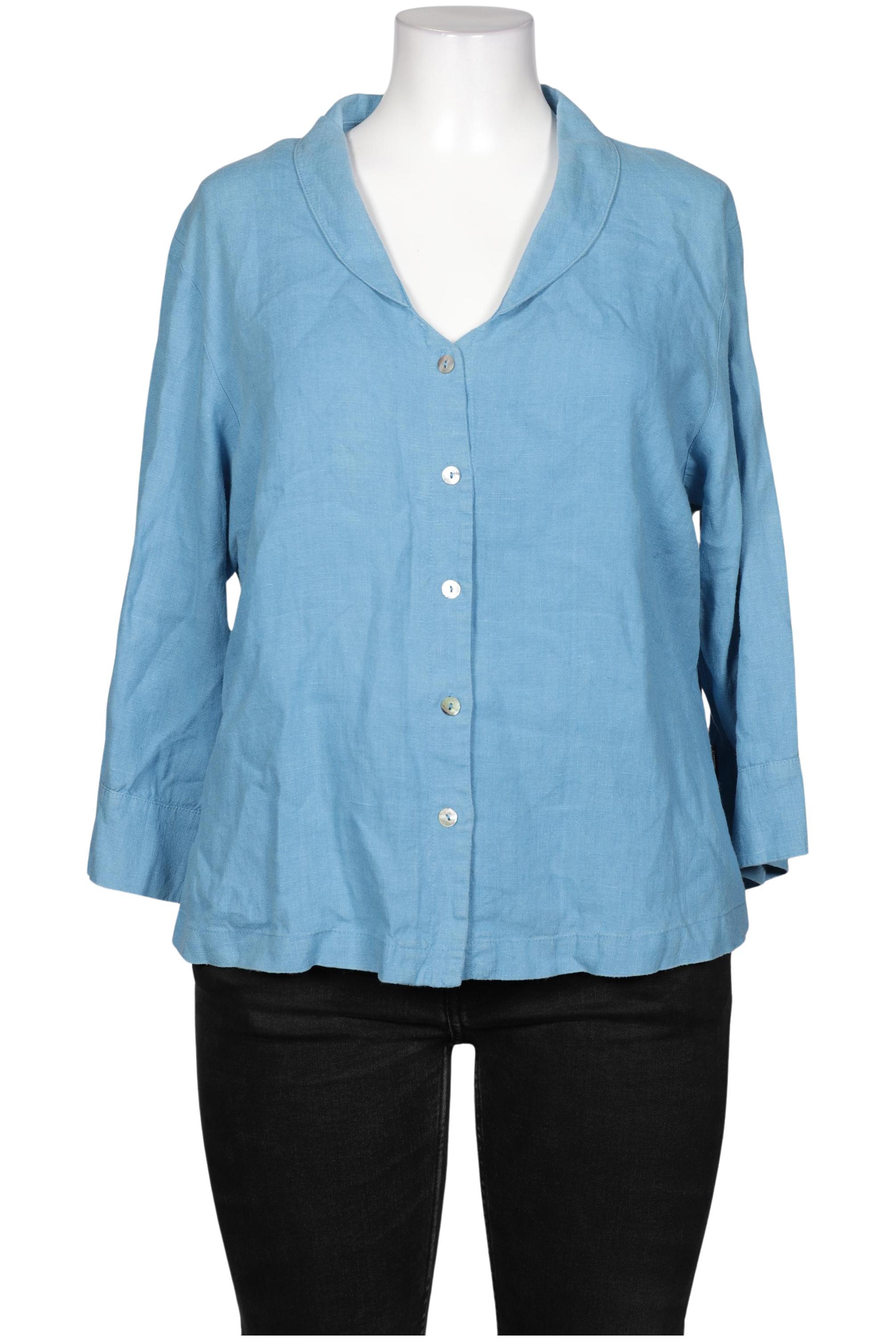 

Deerberg Damen Bluse, hellblau, Gr. 44