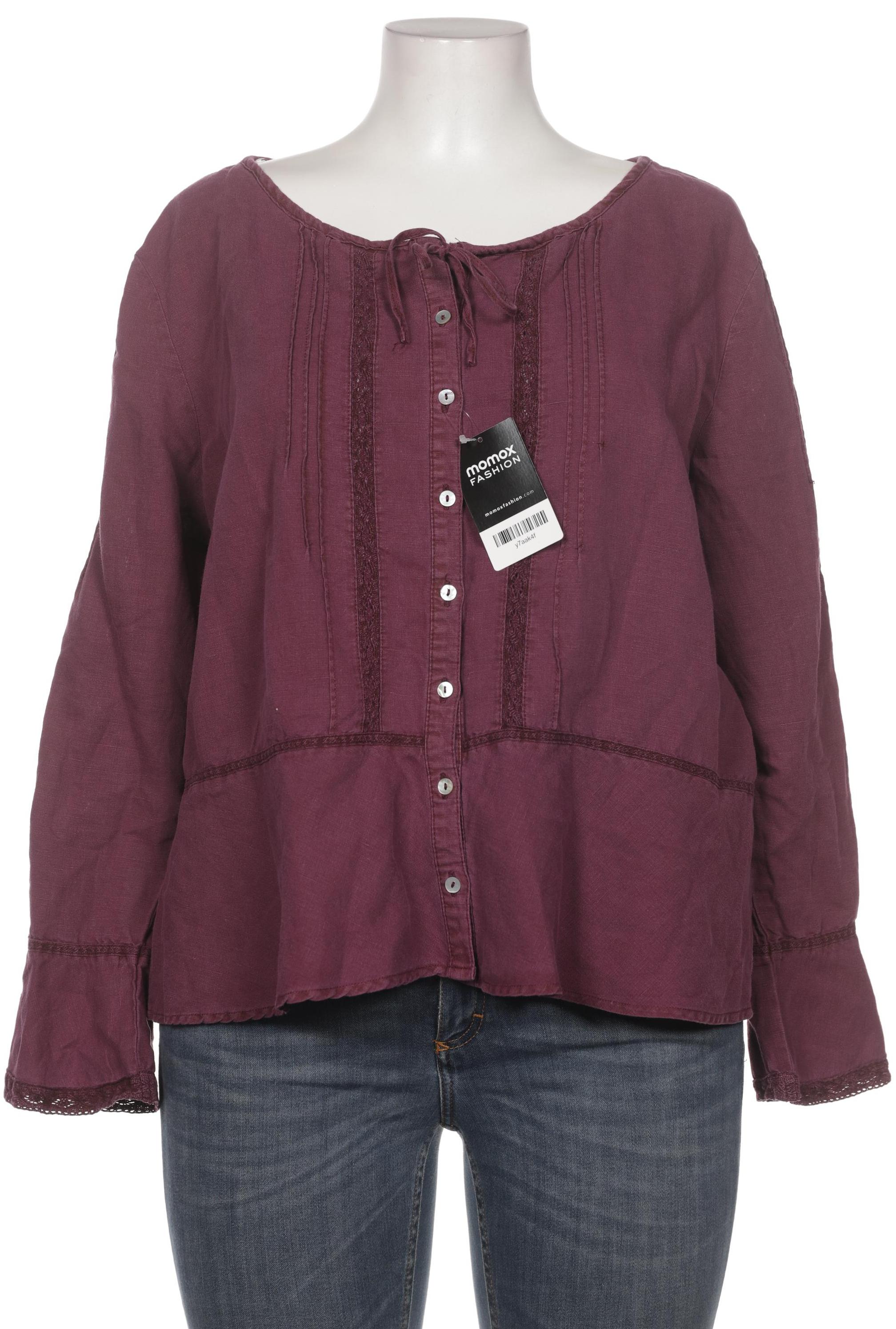 

Deerberg Damen Bluse, bordeaux, Gr. 42