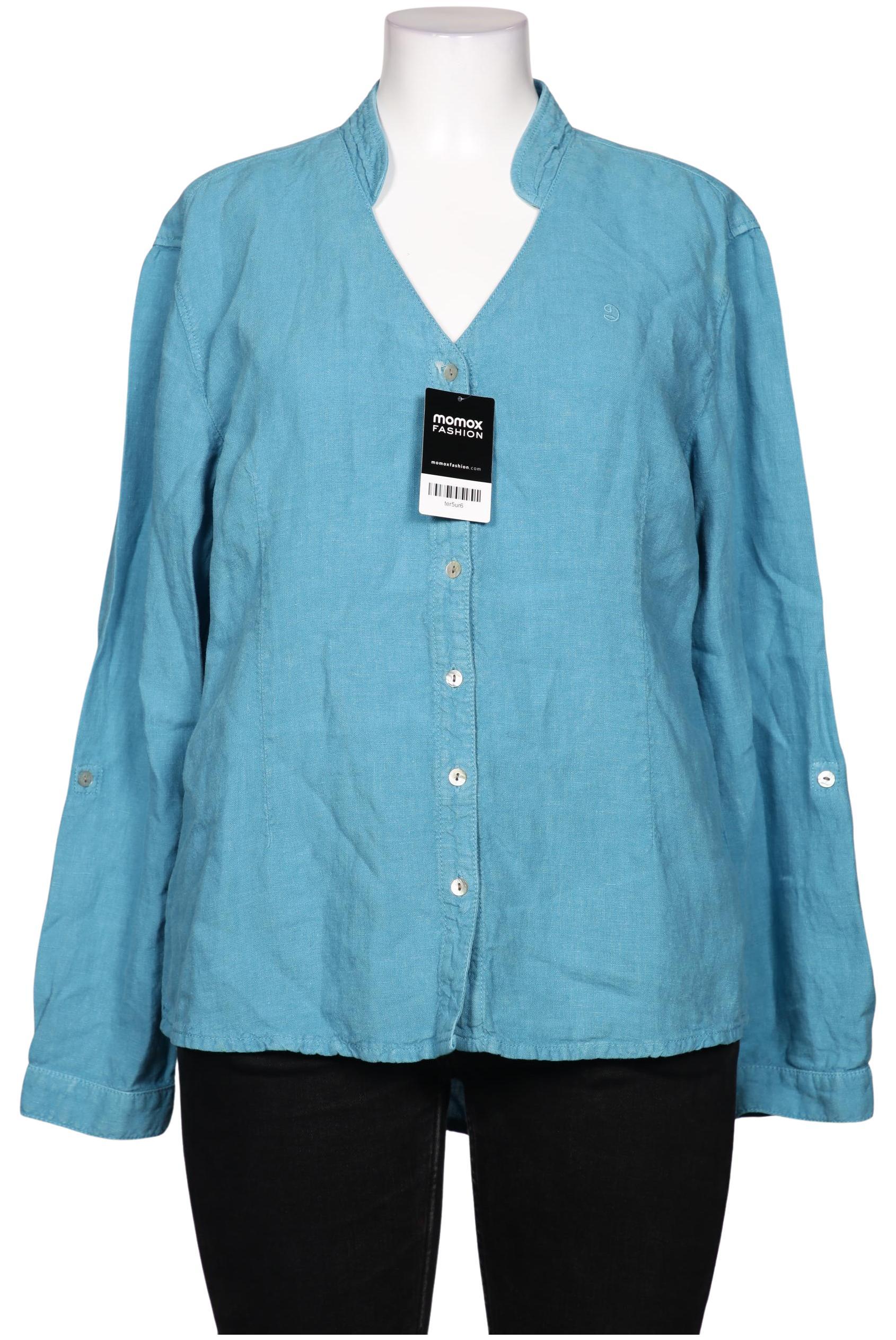 

Deerberg Damen Bluse, hellblau, Gr. 44