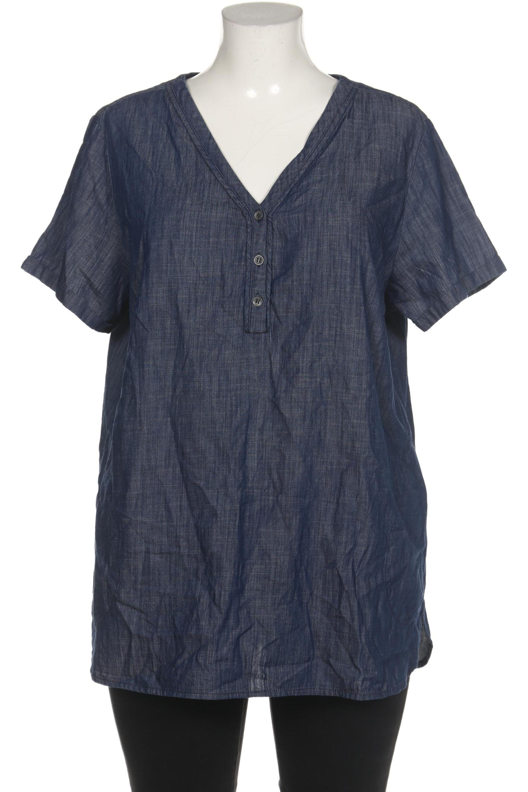 

Deerberg Damen Bluse, marineblau, Gr. 48