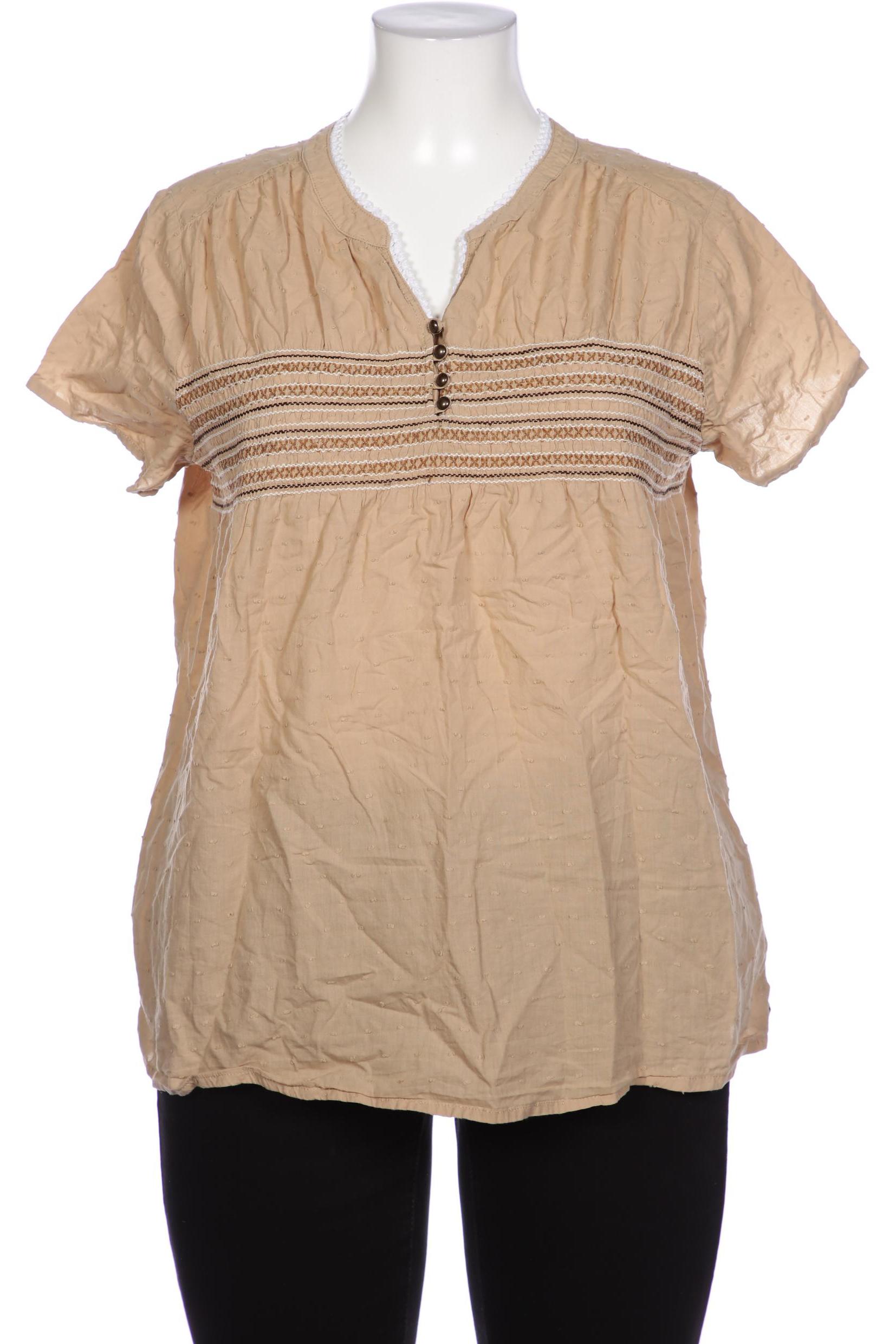 

Deerberg Damen Bluse, beige, Gr. 42