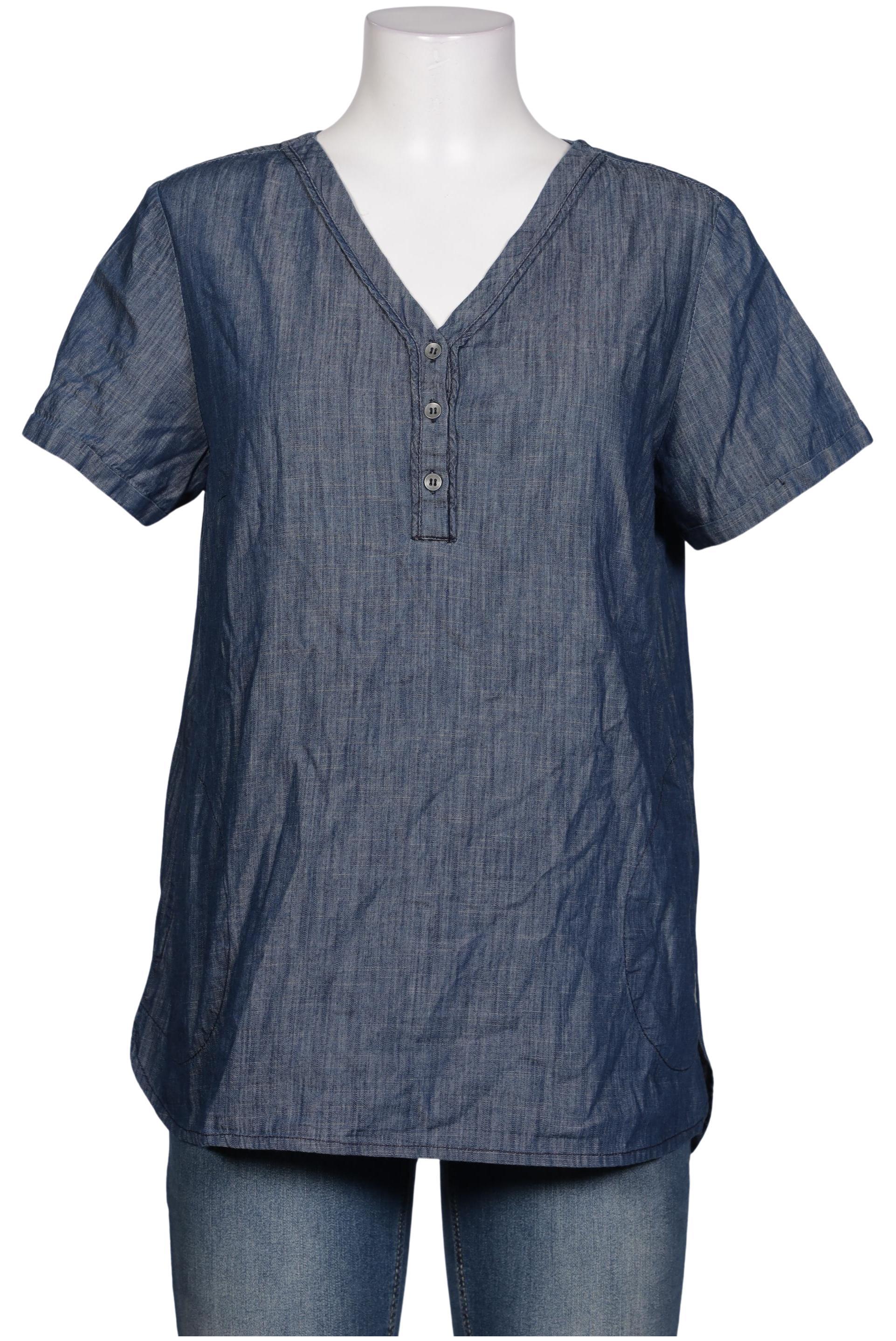 

Deerberg Damen Bluse, blau, Gr. 40