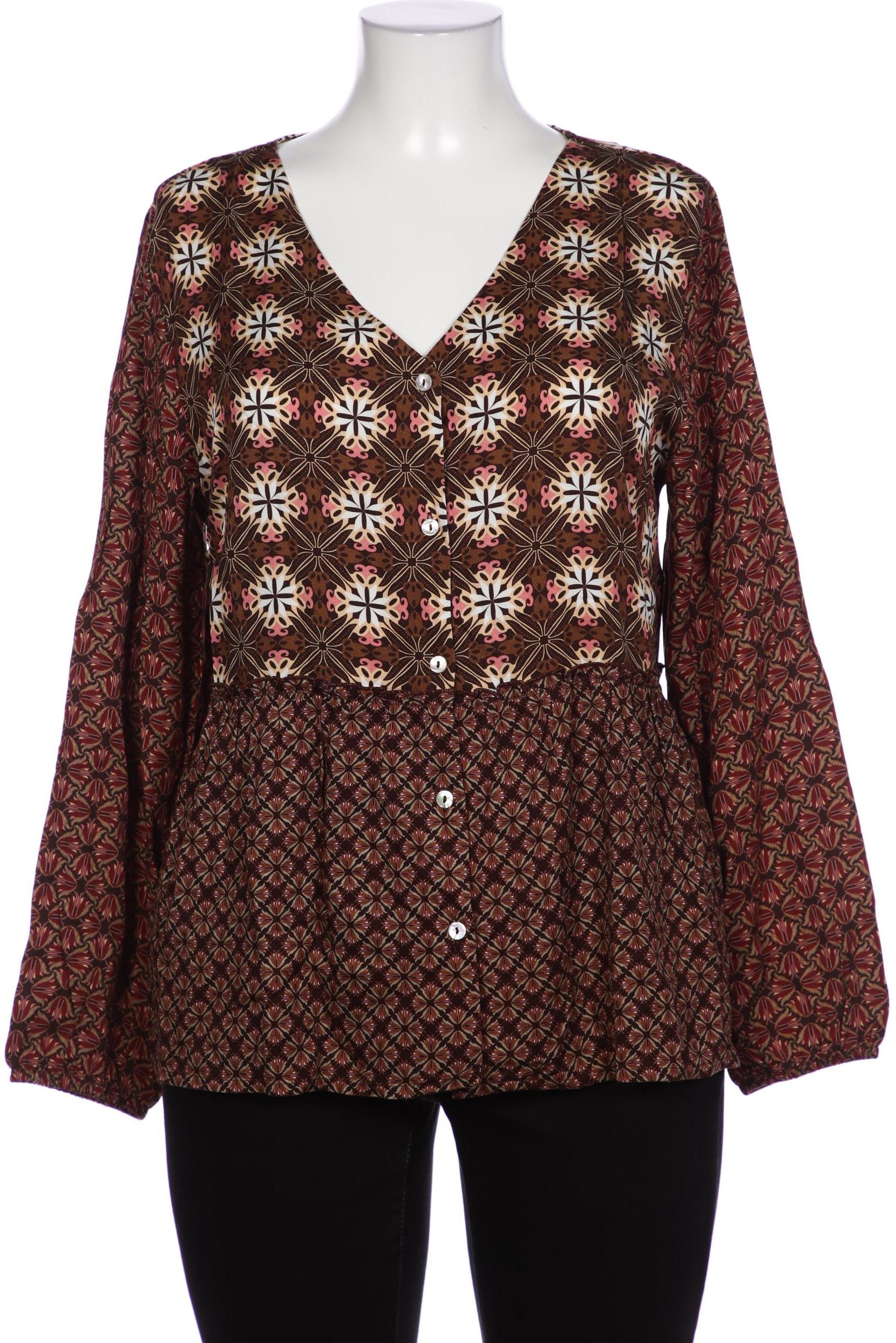 

Deerberg Damen Bluse, braun, Gr. 46