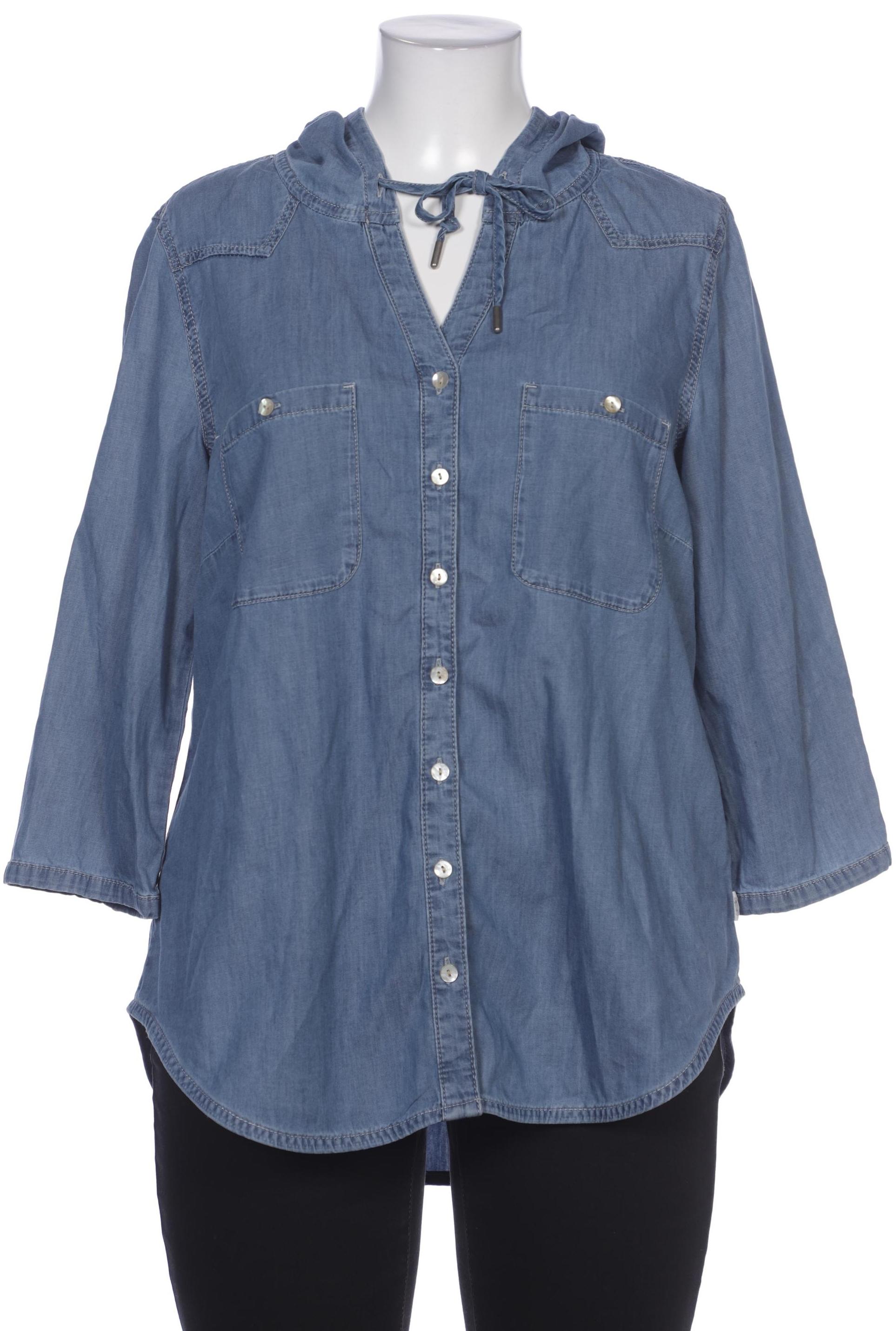 

Deerberg Damen Bluse, blau, Gr. 46
