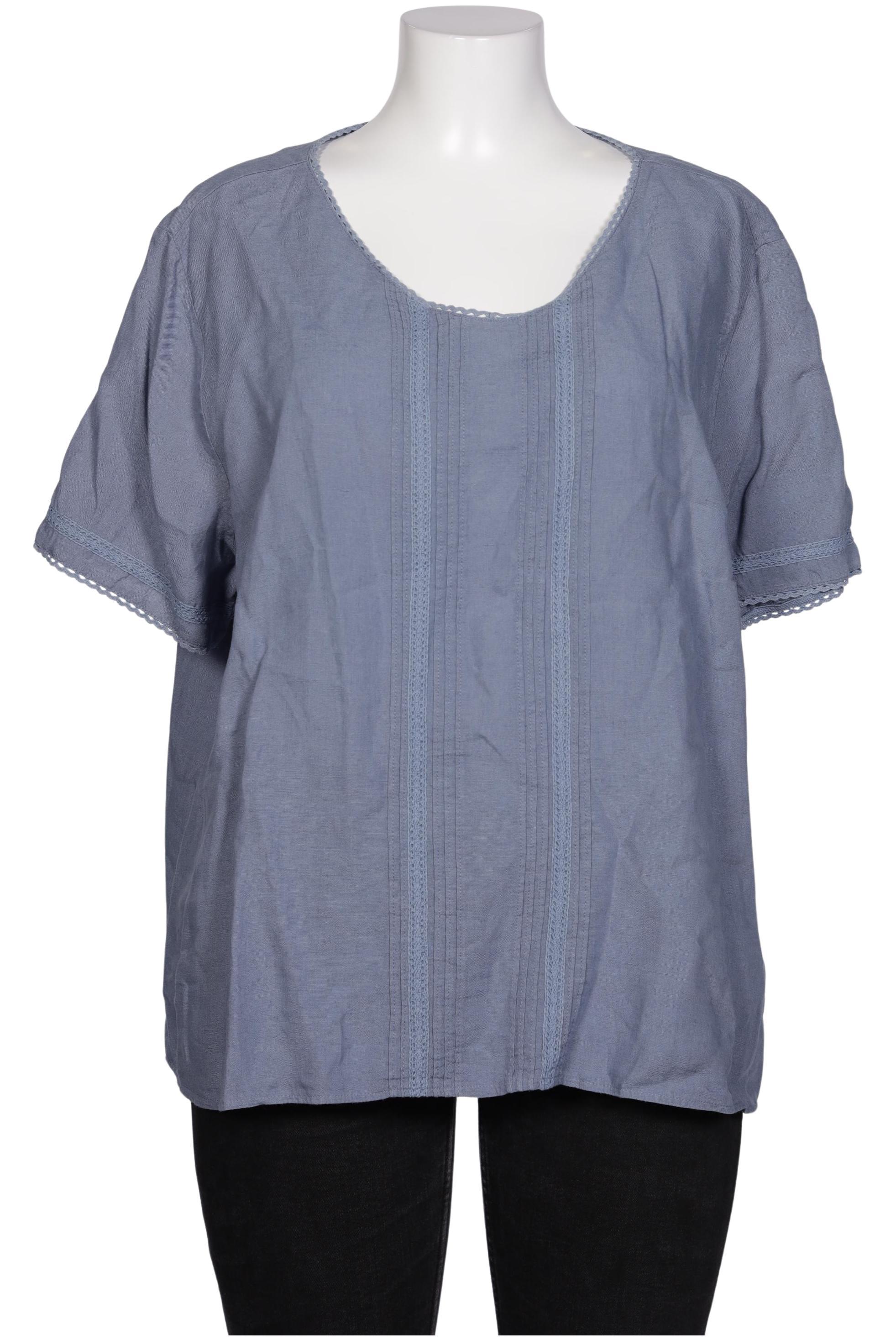 

Deerberg Damen Bluse, blau, Gr. 52