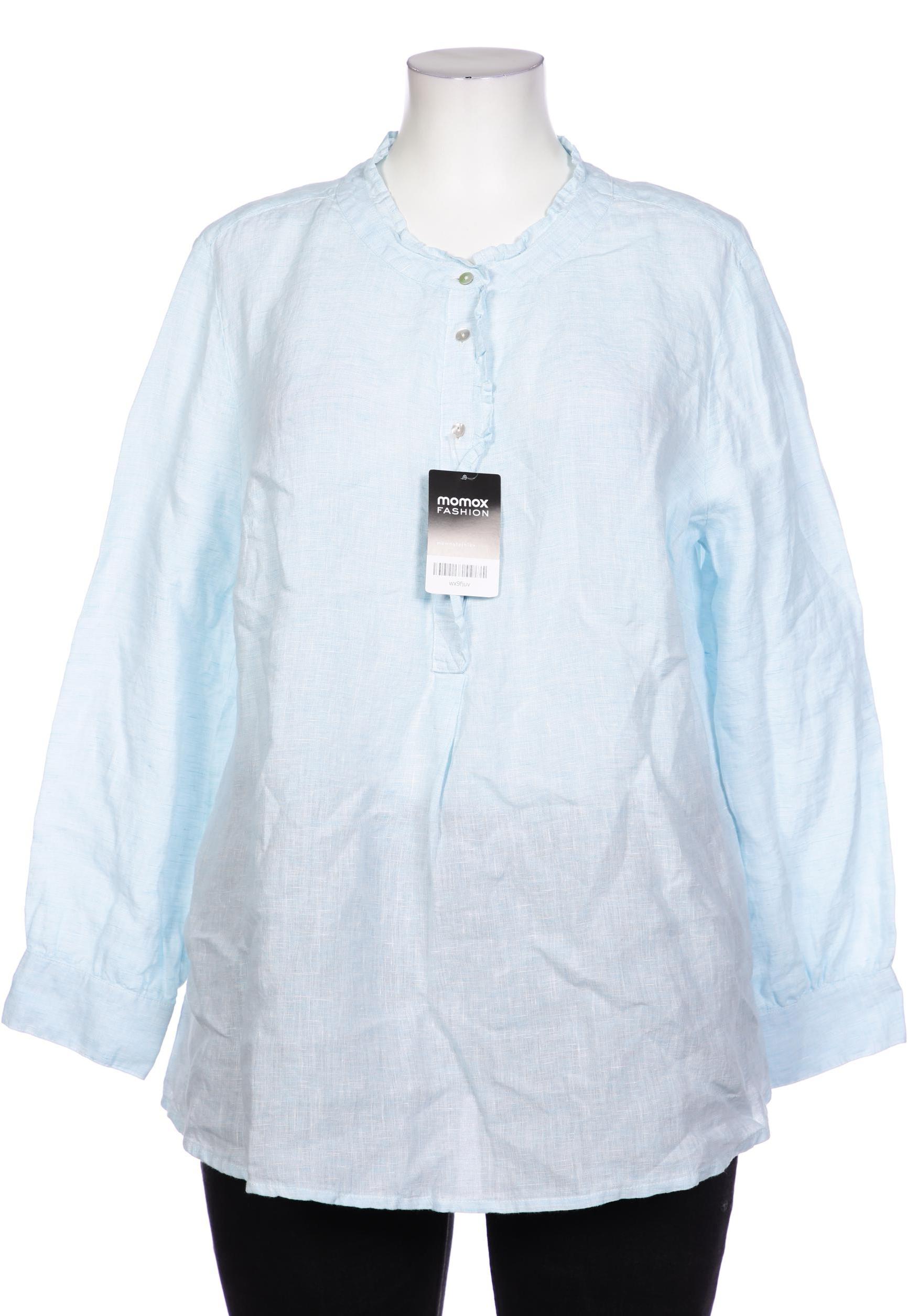

Deerberg Damen Bluse, hellblau, Gr. 48
