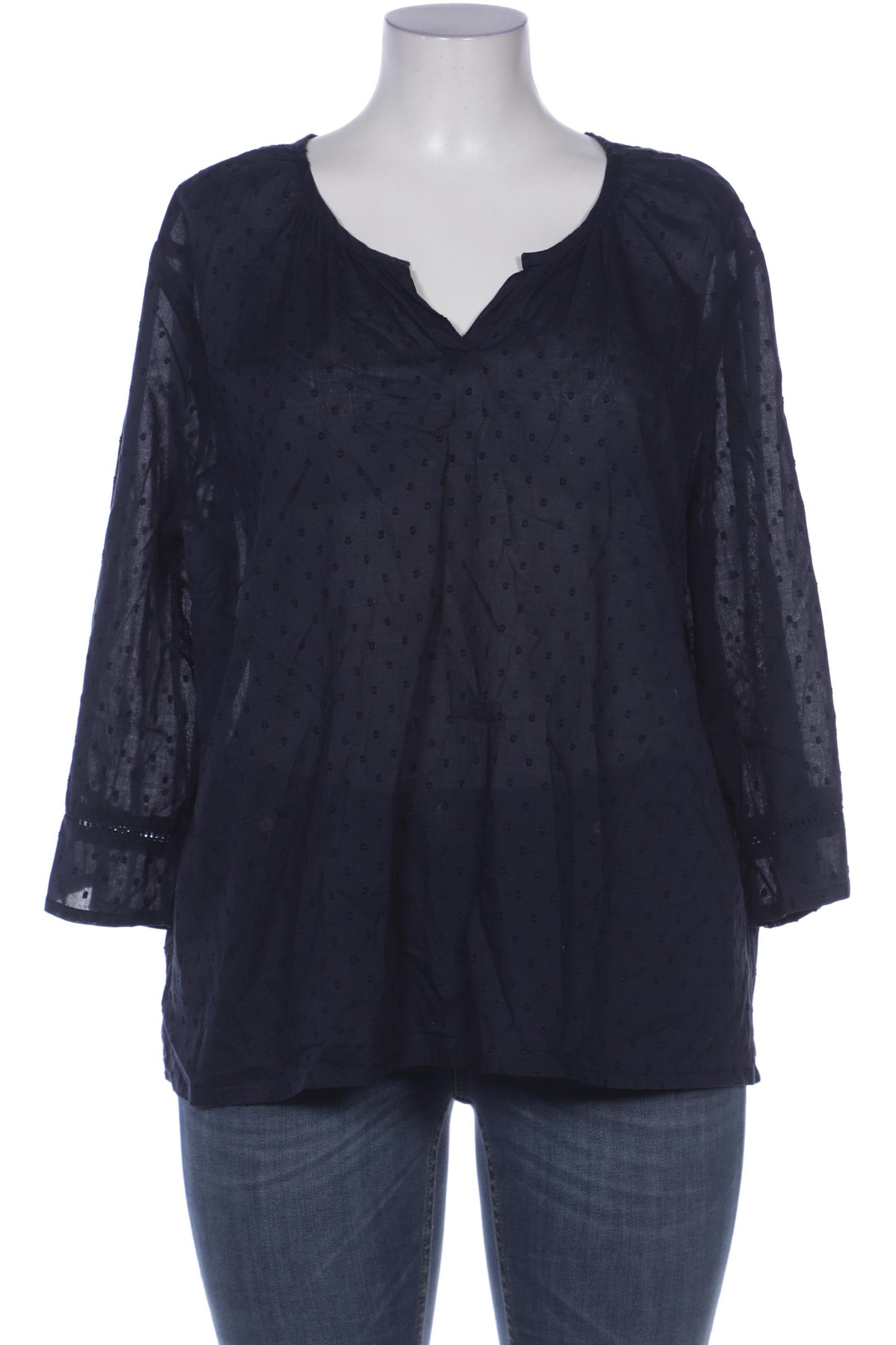 

Deerberg Damen Bluse, marineblau, Gr. 52