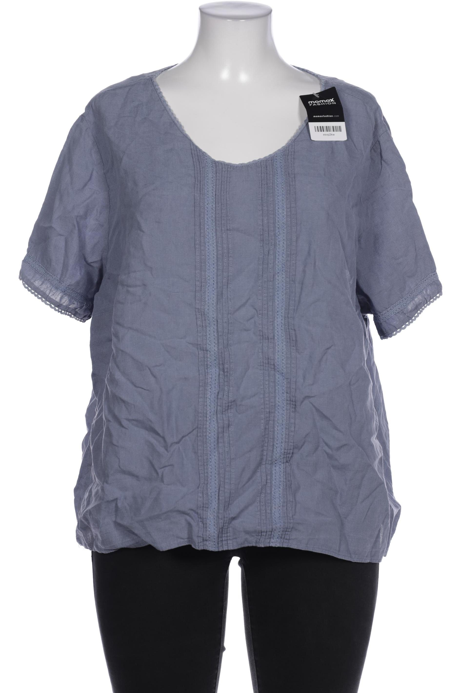 

Deerberg Damen Bluse, blau, Gr. 52