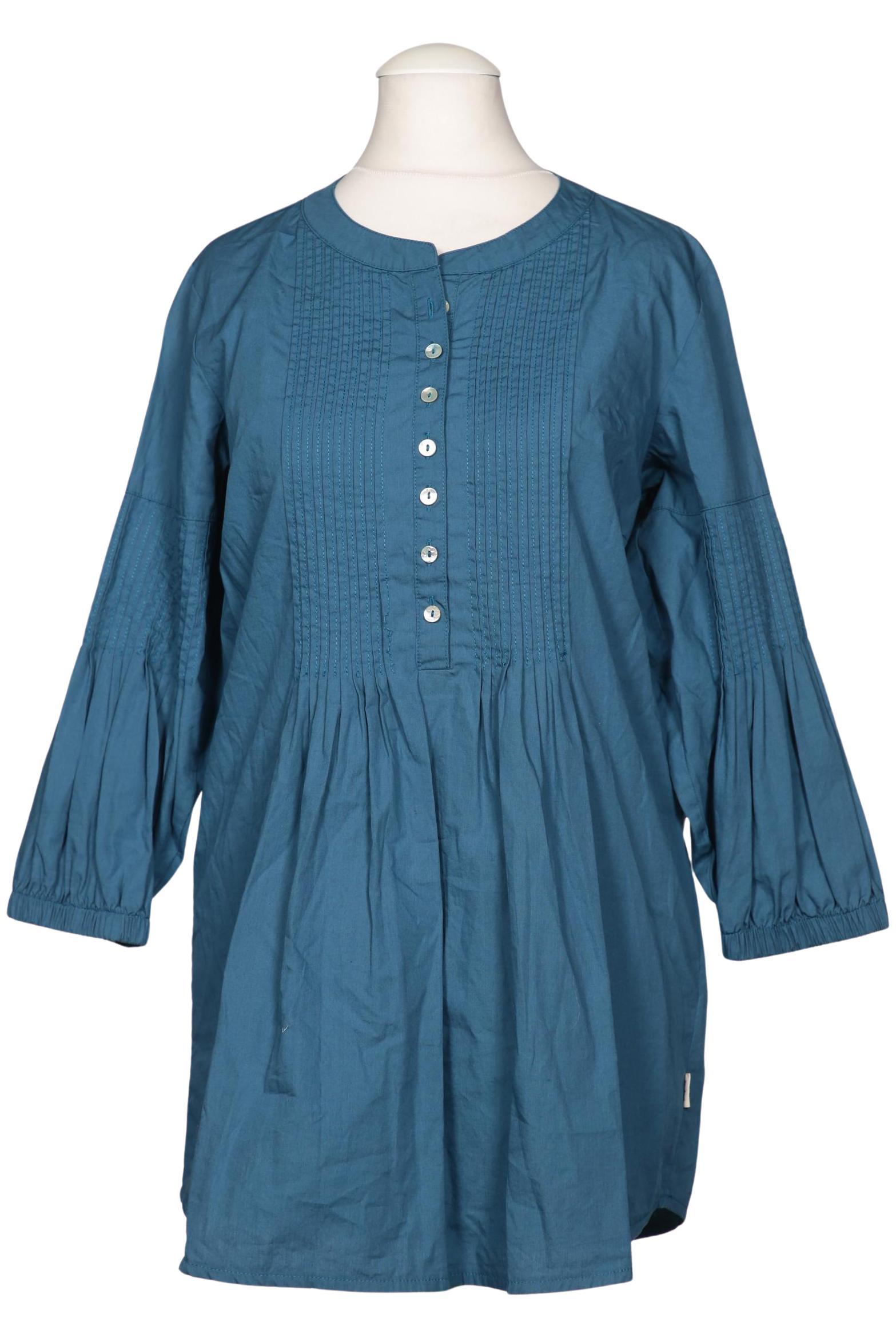 

Deerberg Damen Bluse, blau, Gr. 36