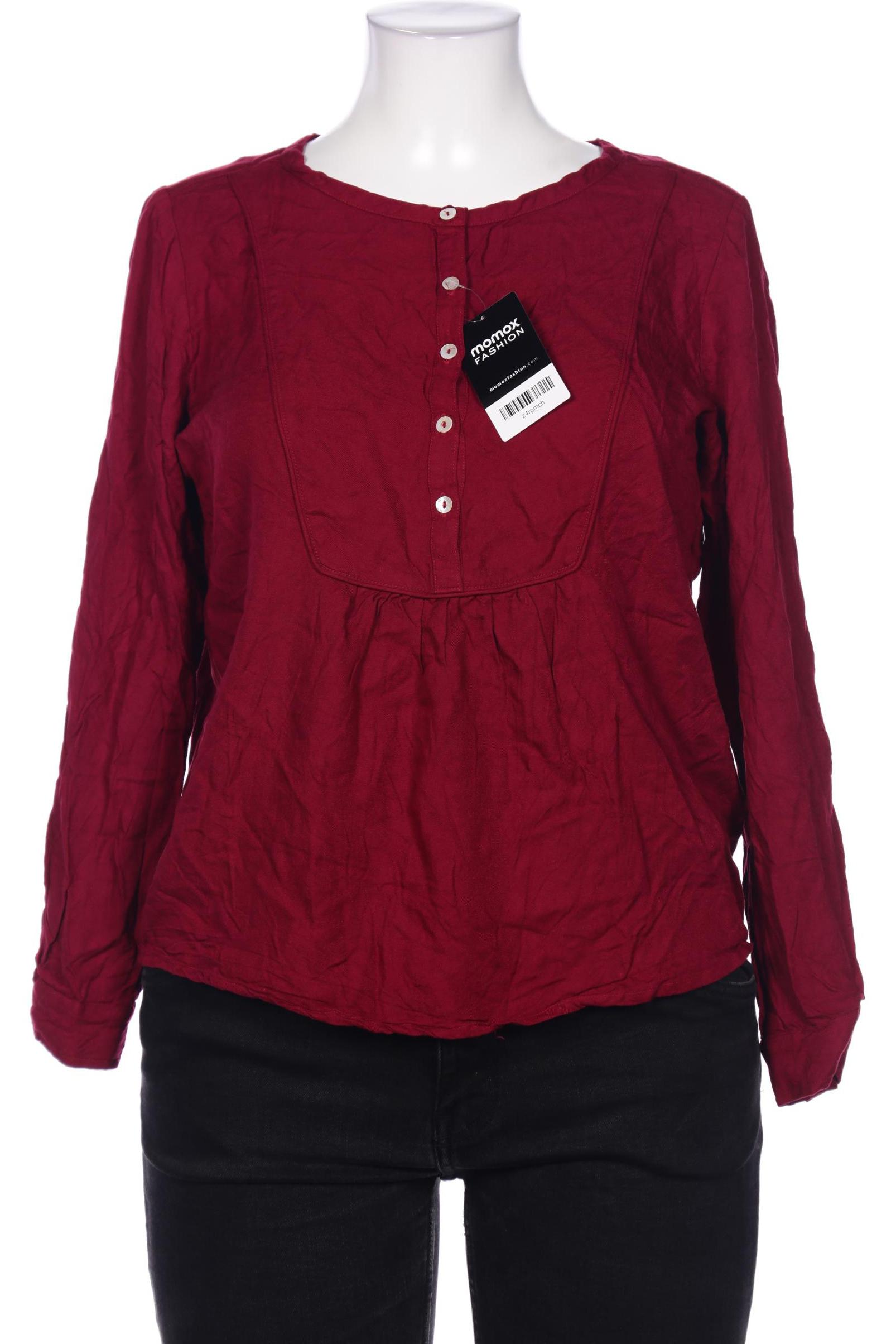 

Deerberg Damen Bluse, bordeaux, Gr. 42