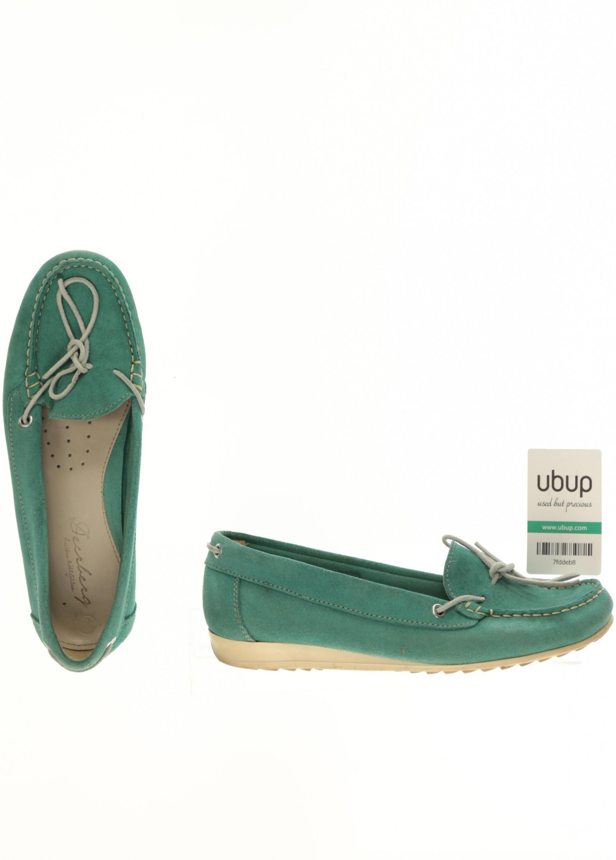 

Deerberg Damen Halbschuh, türkis, Gr. 40