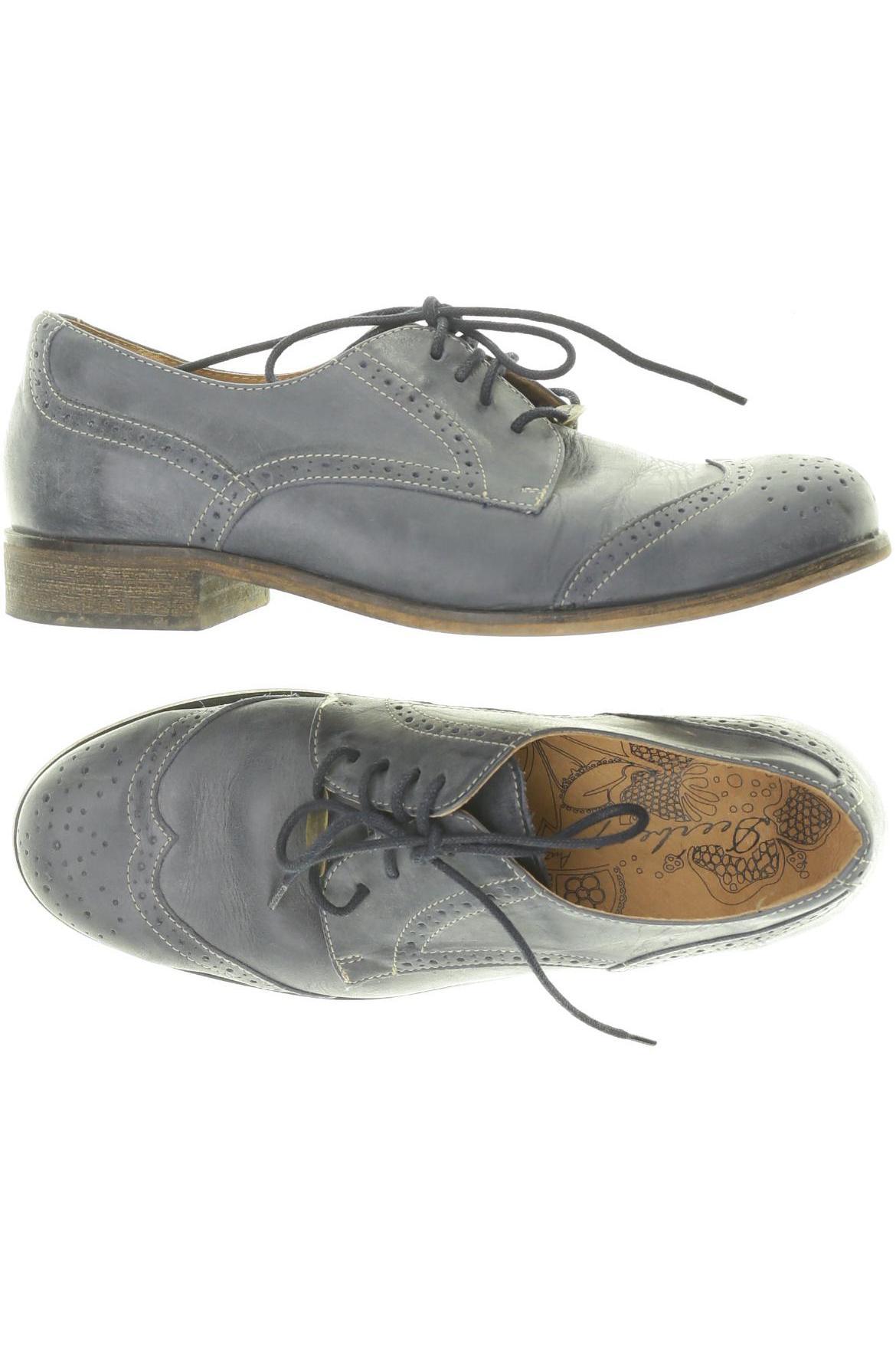 

Deerberg Damen Halbschuh, blau, Gr. 40