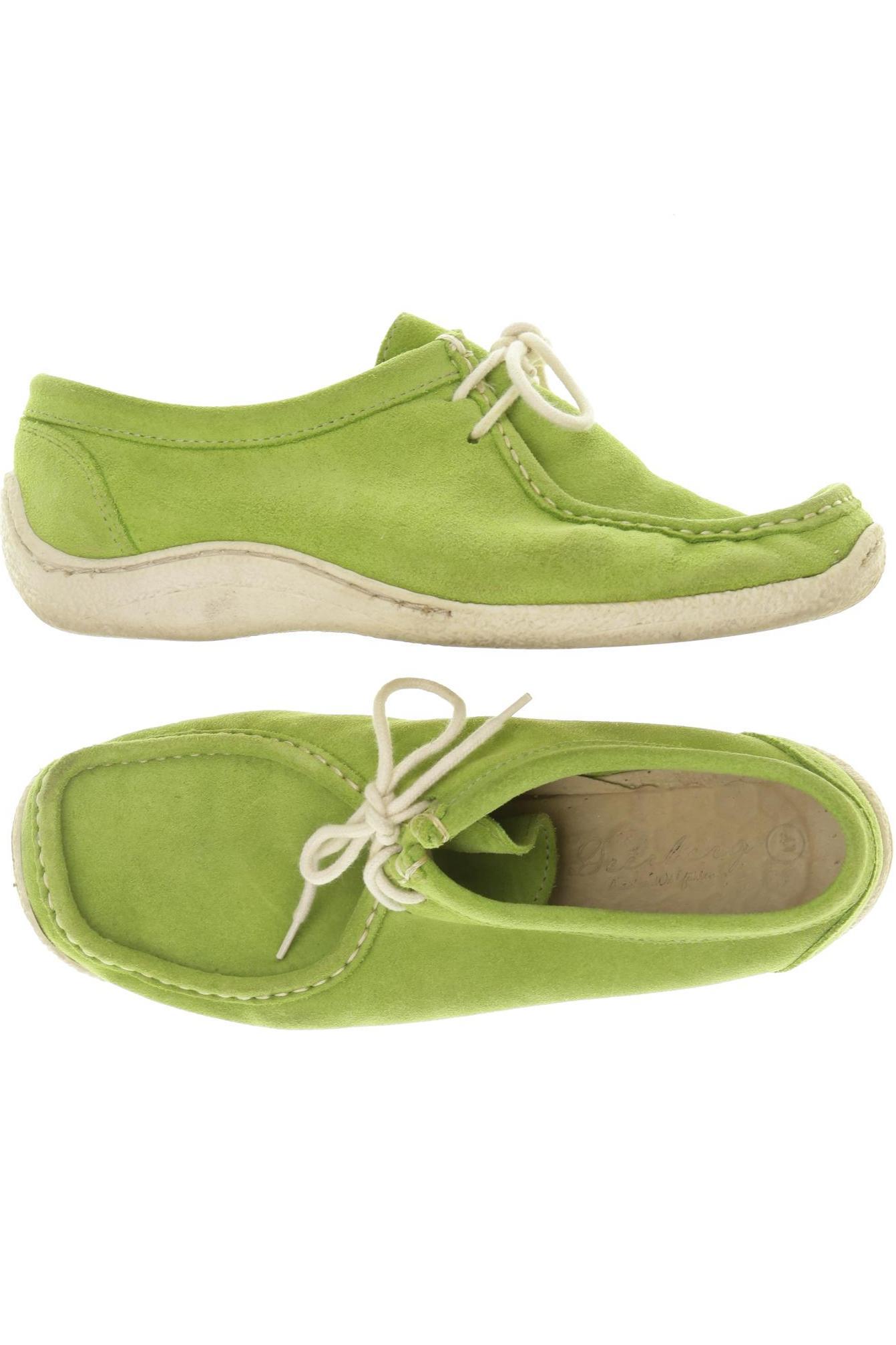 

Deerberg Damen Halbschuh, grün, Gr. 41