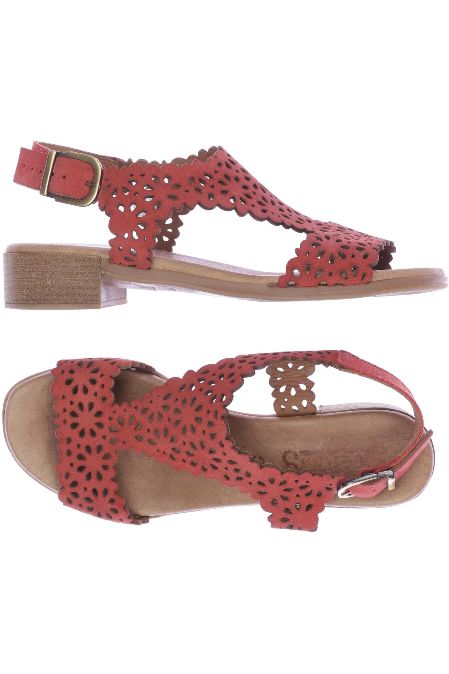 

Deerberg Damen Halbschuh, rot, Gr. 38