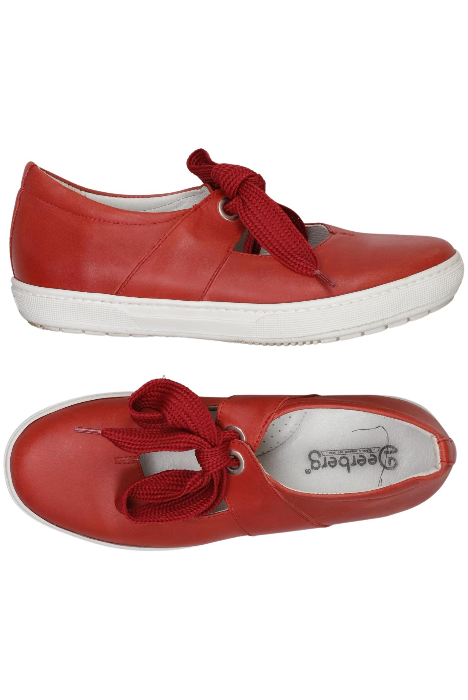 

Deerberg Damen Halbschuh, rot, Gr. 39