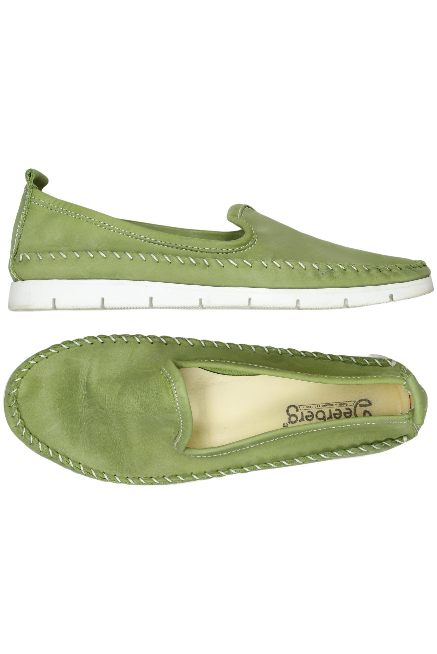 

Deerberg Damen Halbschuh, grün, Gr. 38